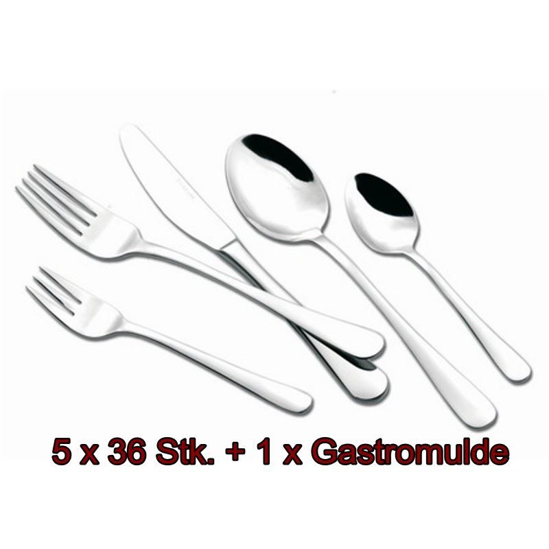 Bestecksets: Besteck SYLVIA Set 181-tlg. - Gastrobesteck – Neu und originalverpackt aus Wettingen von kochshop