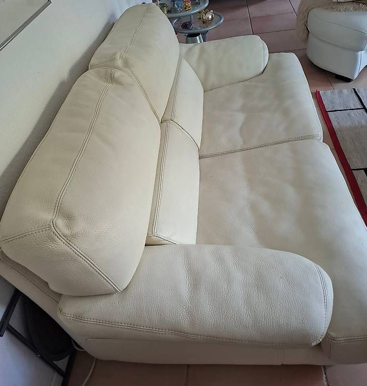 Roche Bobois Sofas: Canapé  cuir beige – Gebraucht aus Cossonay-Ville von Bondji 2