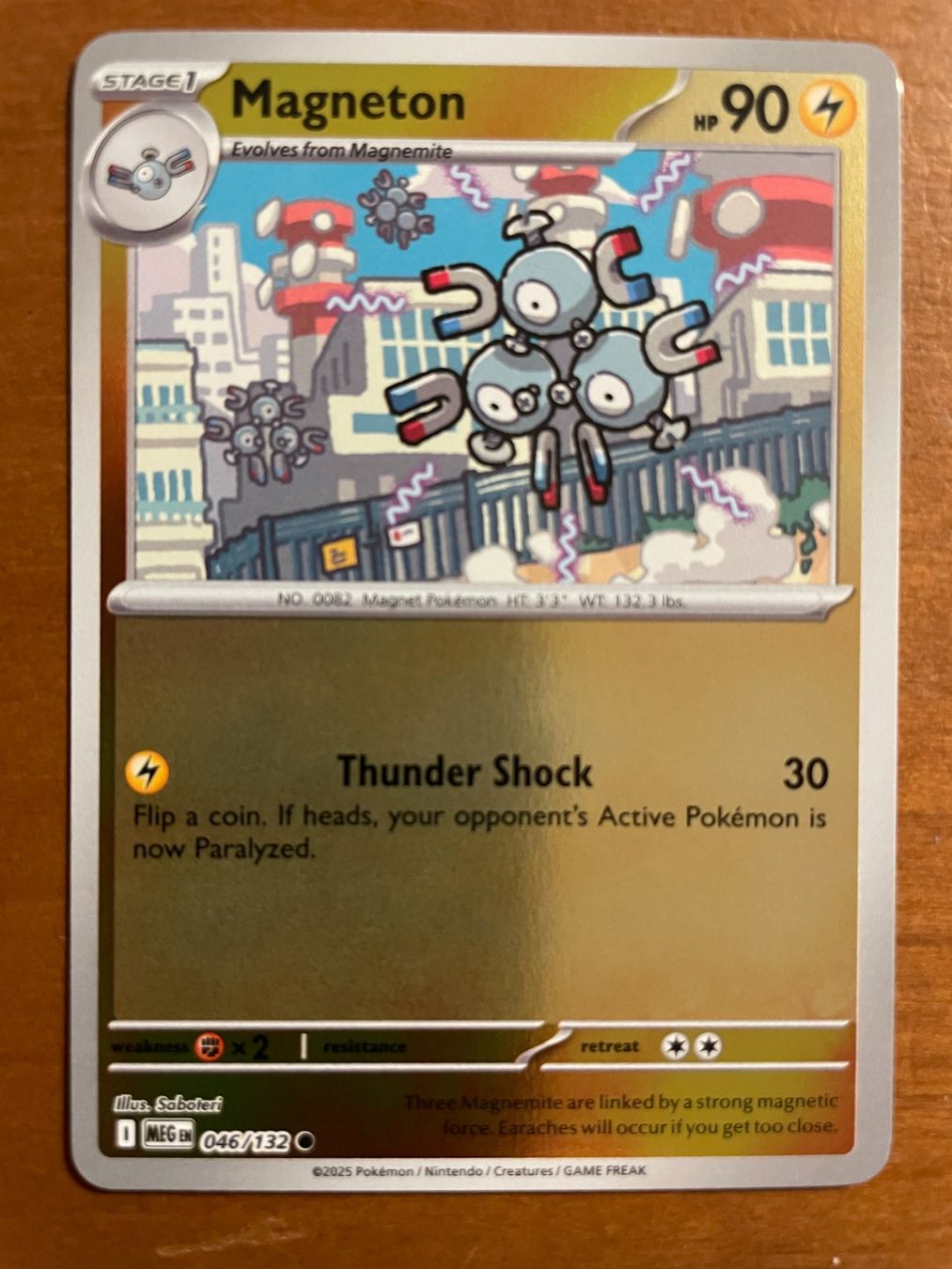 Pokémon Carte collezionabili: Pokemon Magneton Reverse (Versand gratis) – Nuovo (secondo la descrizione) da Chur venduto da Angerson