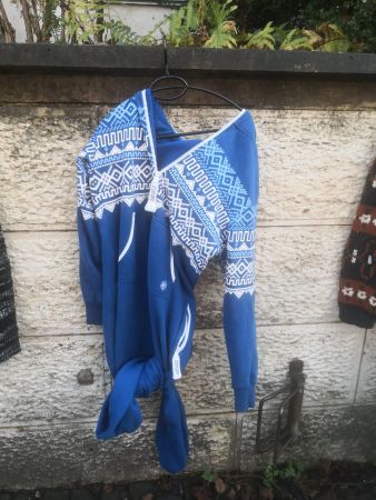 Zipup langärmlig unisex S/M