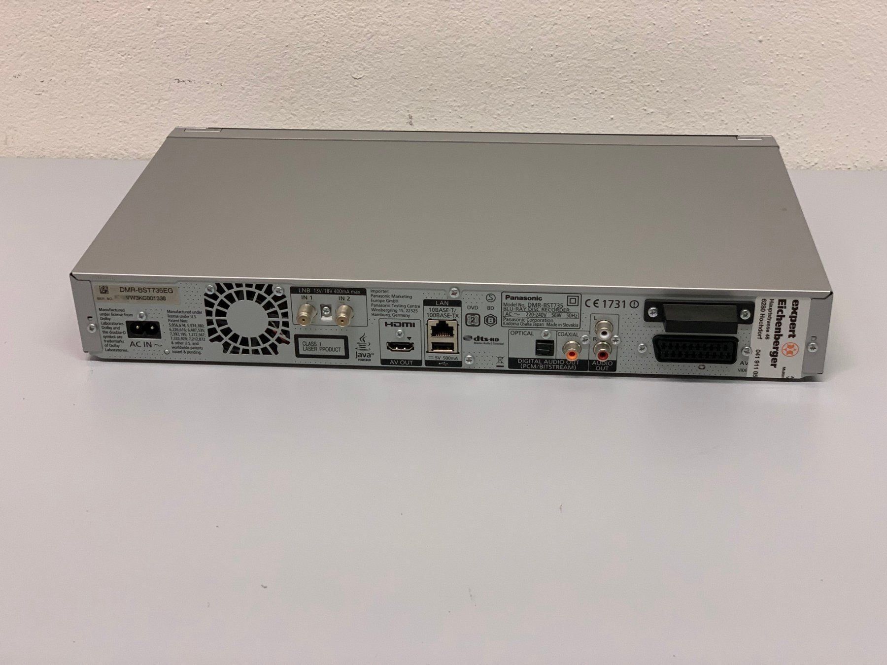 Panasonic Blu-Ray Recorder DMR-BST735 (Neu (gemäss Beschreibung