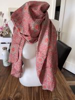 Écharpe Ipanima Rouge et Gris - etat Impeccable!