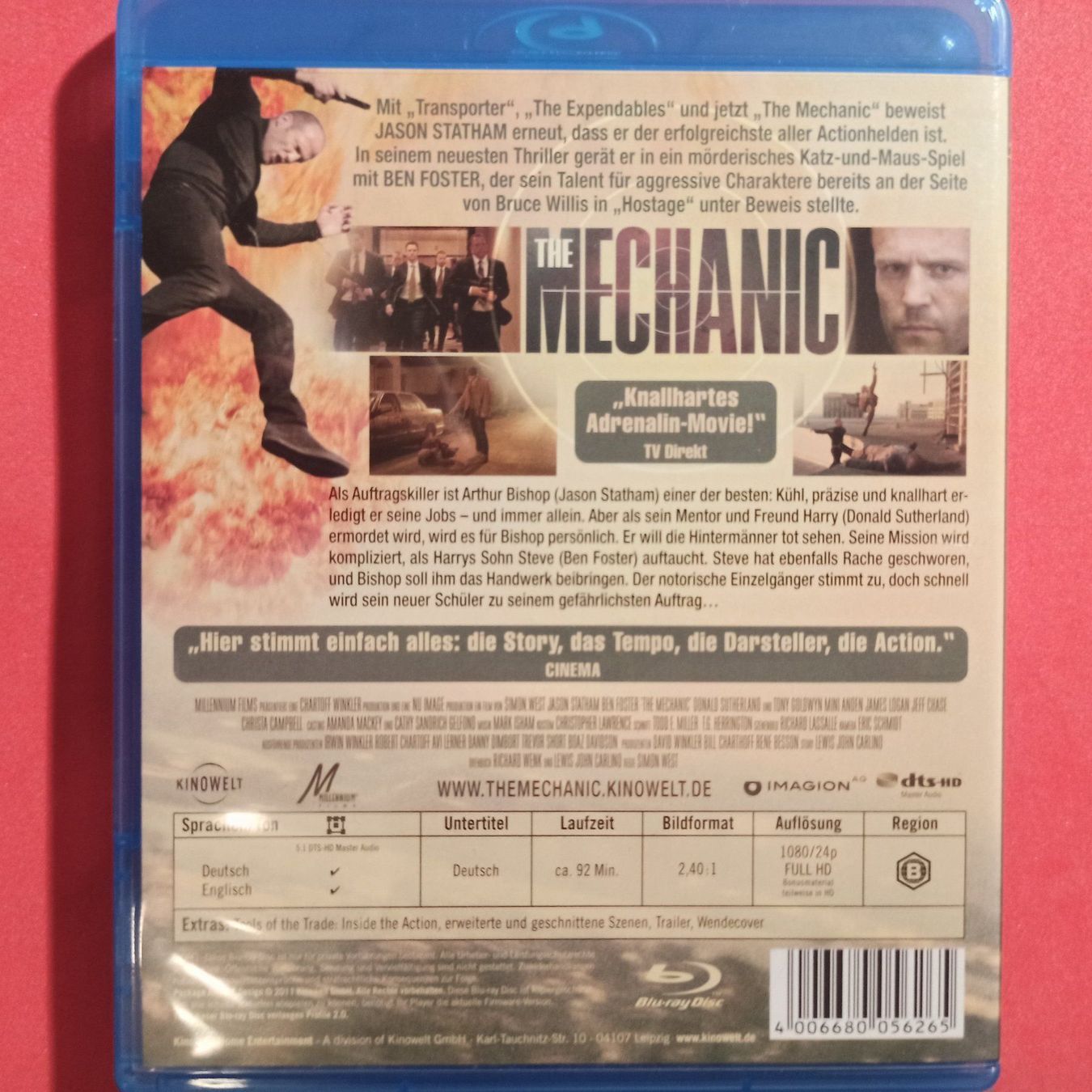Tutti i DVDs: The Mechanic – Usato da Dübendorf venduto da kb86_MOVIE 1