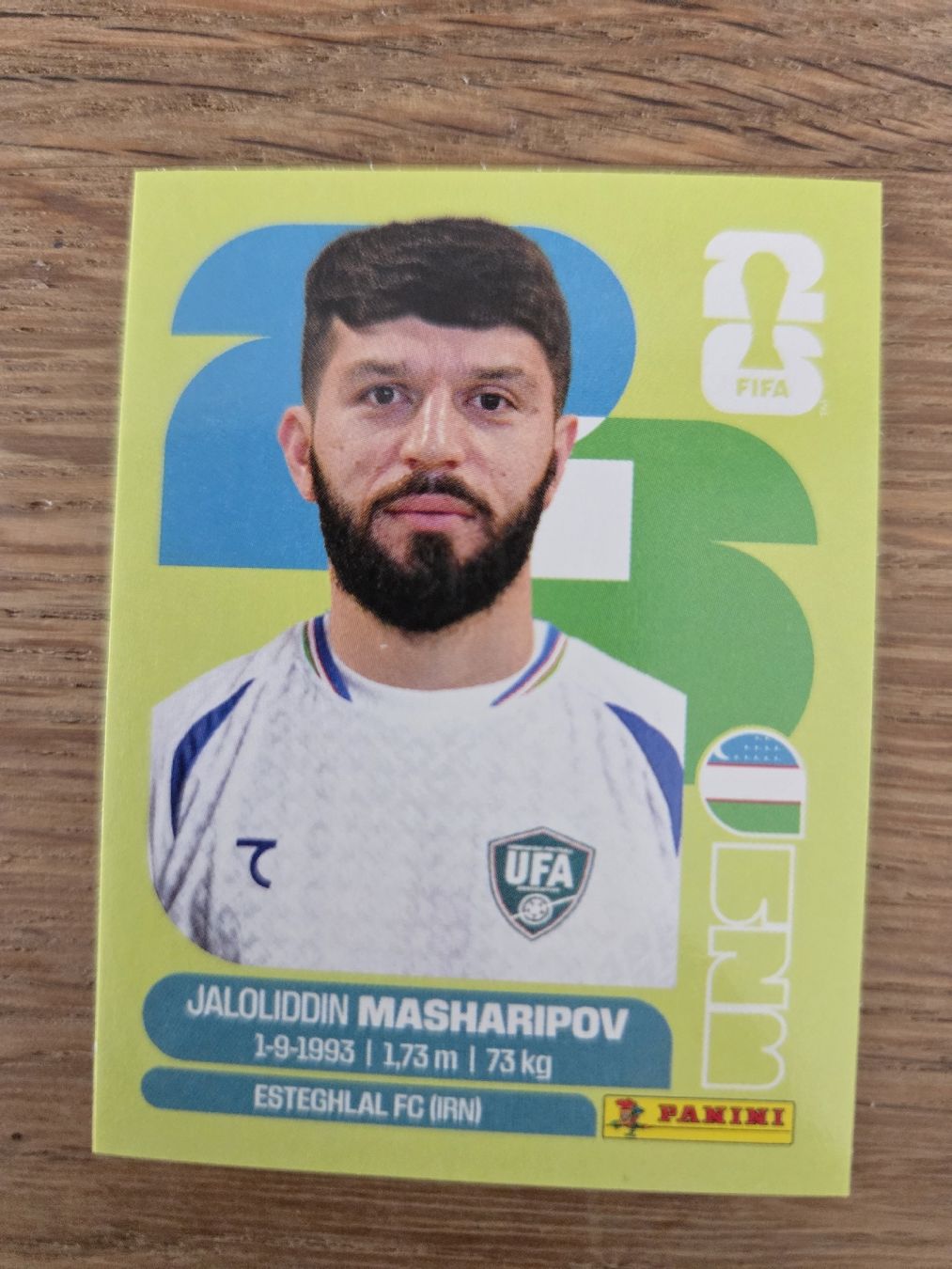 Panini Carte collezionabili: Panini Sticker 2026 UZB 18 – Nuovo (secondo la descrizione) da Luzern venduto da .Skylake.
