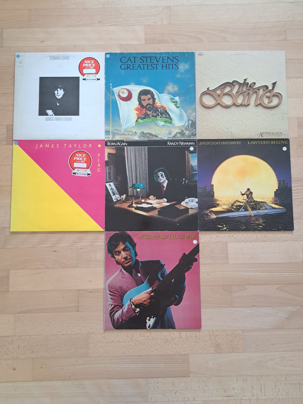 Dischi in vinile: Singer Songwriter Paket: Leonard Cohen, Cat Stevens – Usato da Zürich venduto da Ali19