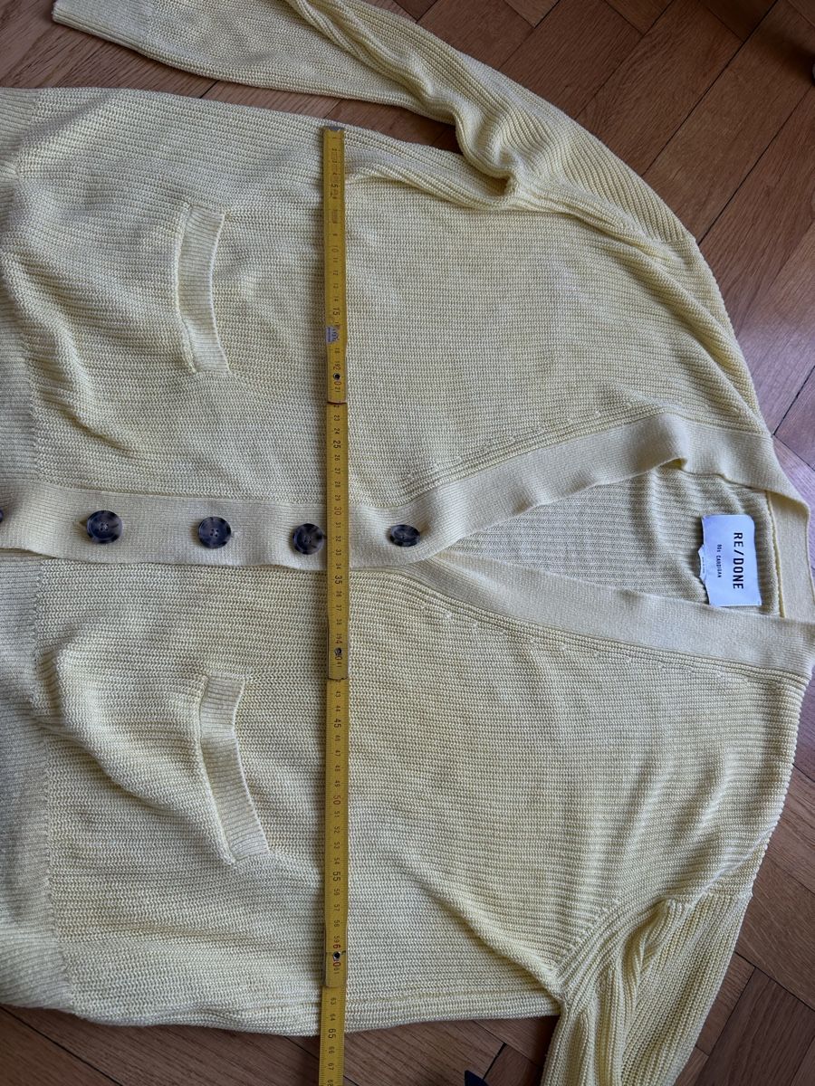 Giacche: Cardigan oversize RE/DONE Jaune – Usato da Carouge GE venduto da Dom19dom19 6