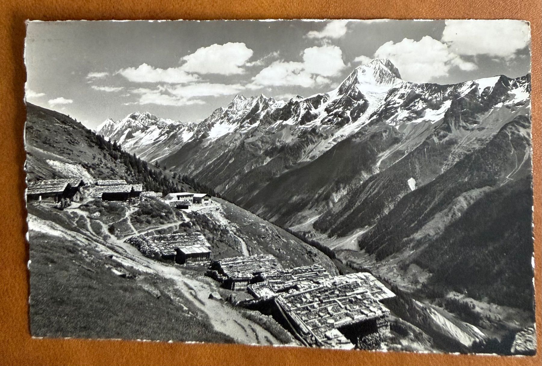 Cartoline postali: Kummenalp am Lötschenpass - 1948 – Usato da Lutry venduto da Ediego