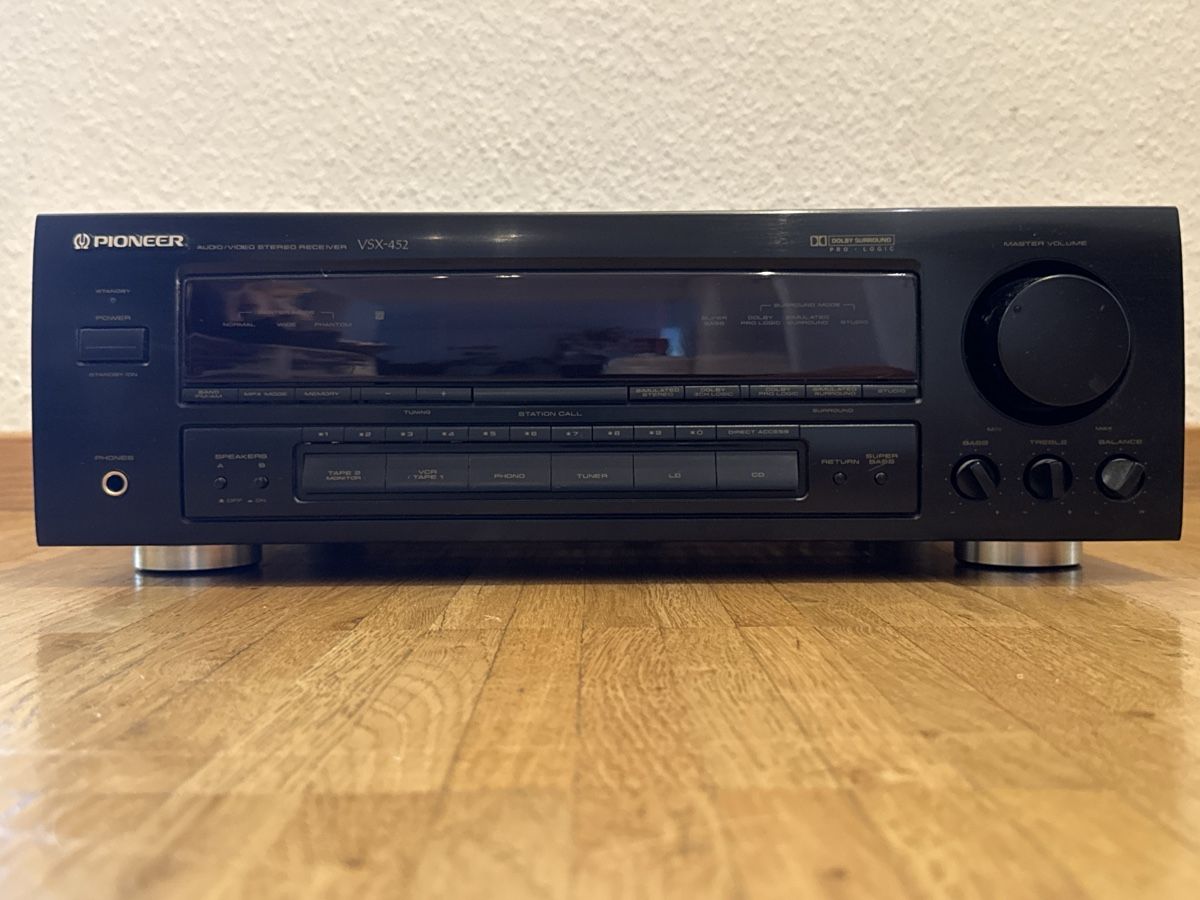 Pioneer Ricevitori: Pioneer VSX-452 Stereo Receiver – Usato da Zürich venduto da mikik2000