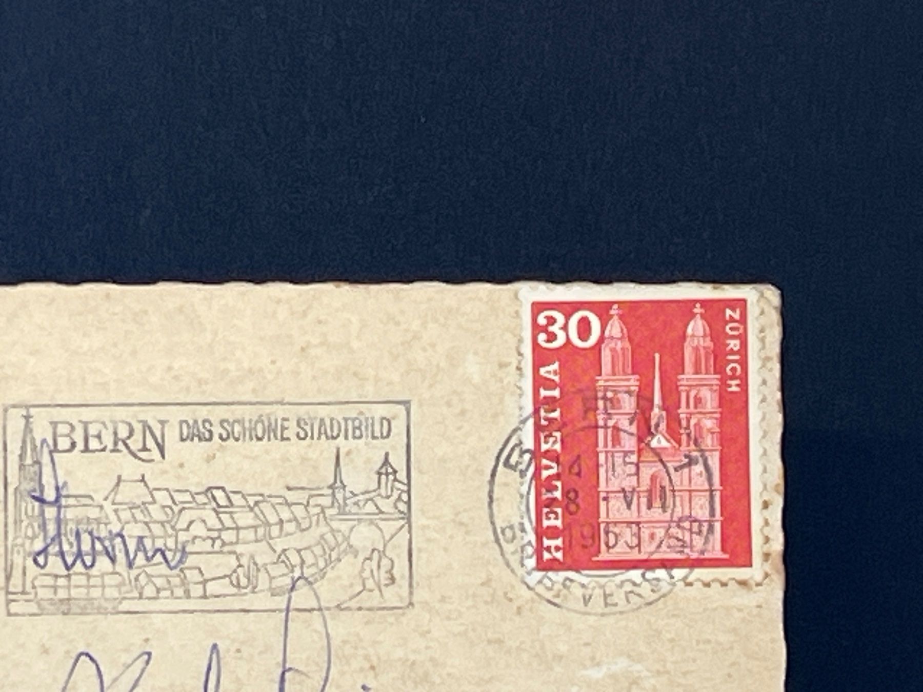 Ansichtskarten: Bern. Zeitglockenturm – Gebraucht aus Widnau von Brusi9 1