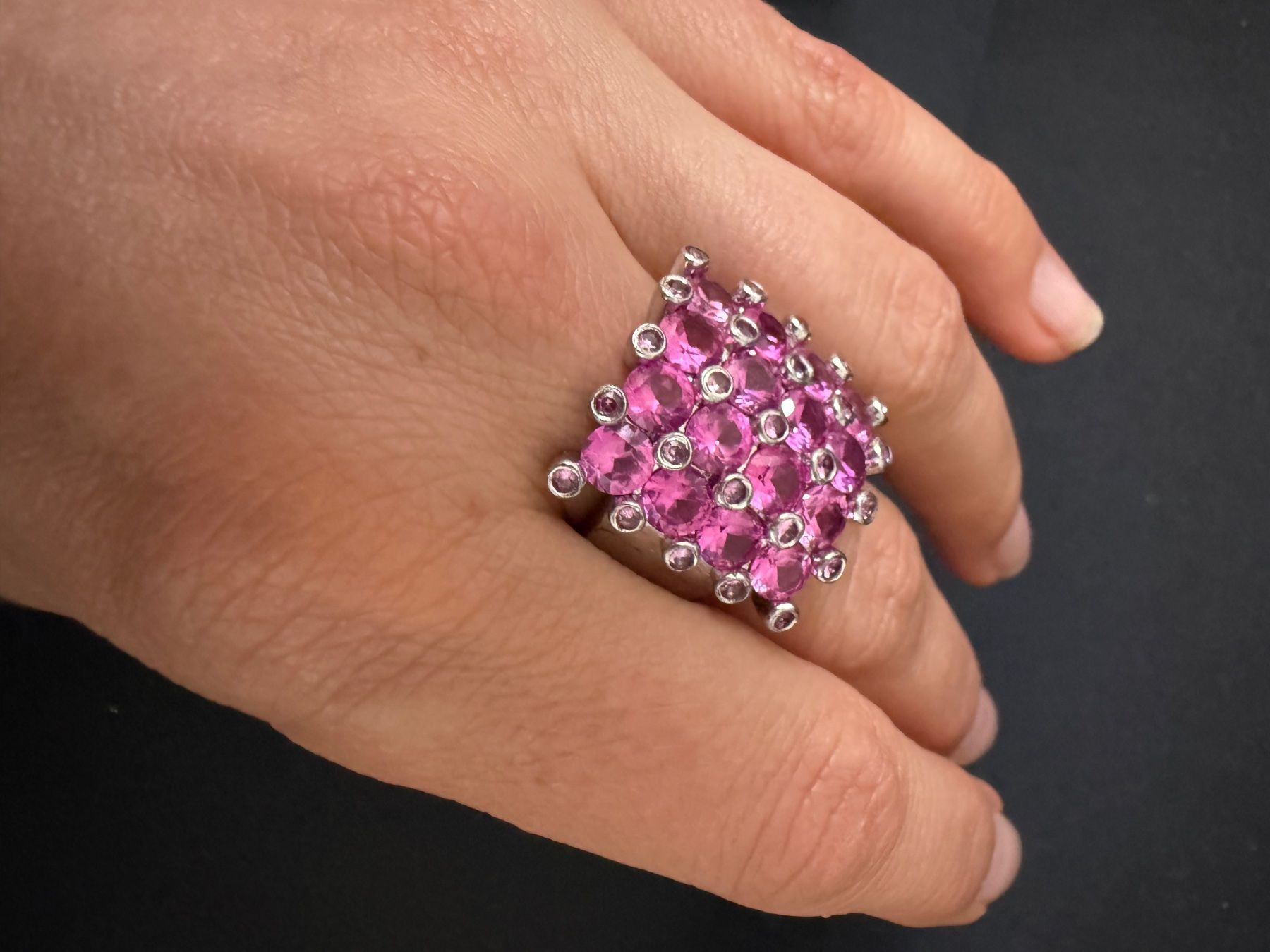 Bagues: Silber Ring mit Rubinen 925 – D'occasion à Spiegel b. Bern par Rogger72 5