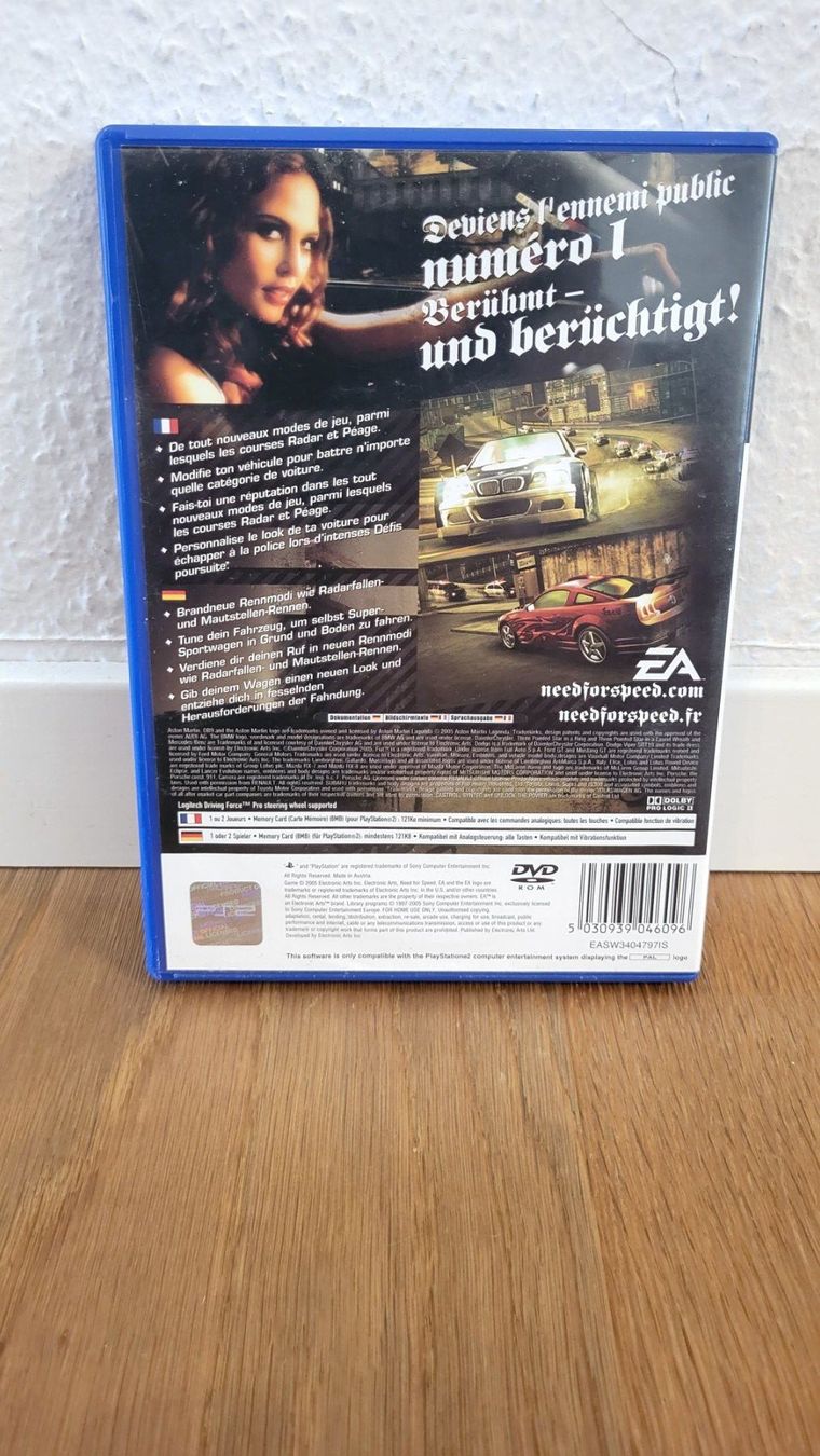 Sony Giochi: PS2 - Need for Speed Most Wanted – Usato da Münsingen venduto da DigitaleSpielecke 1