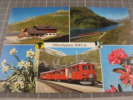 Oberalppass mit Zug