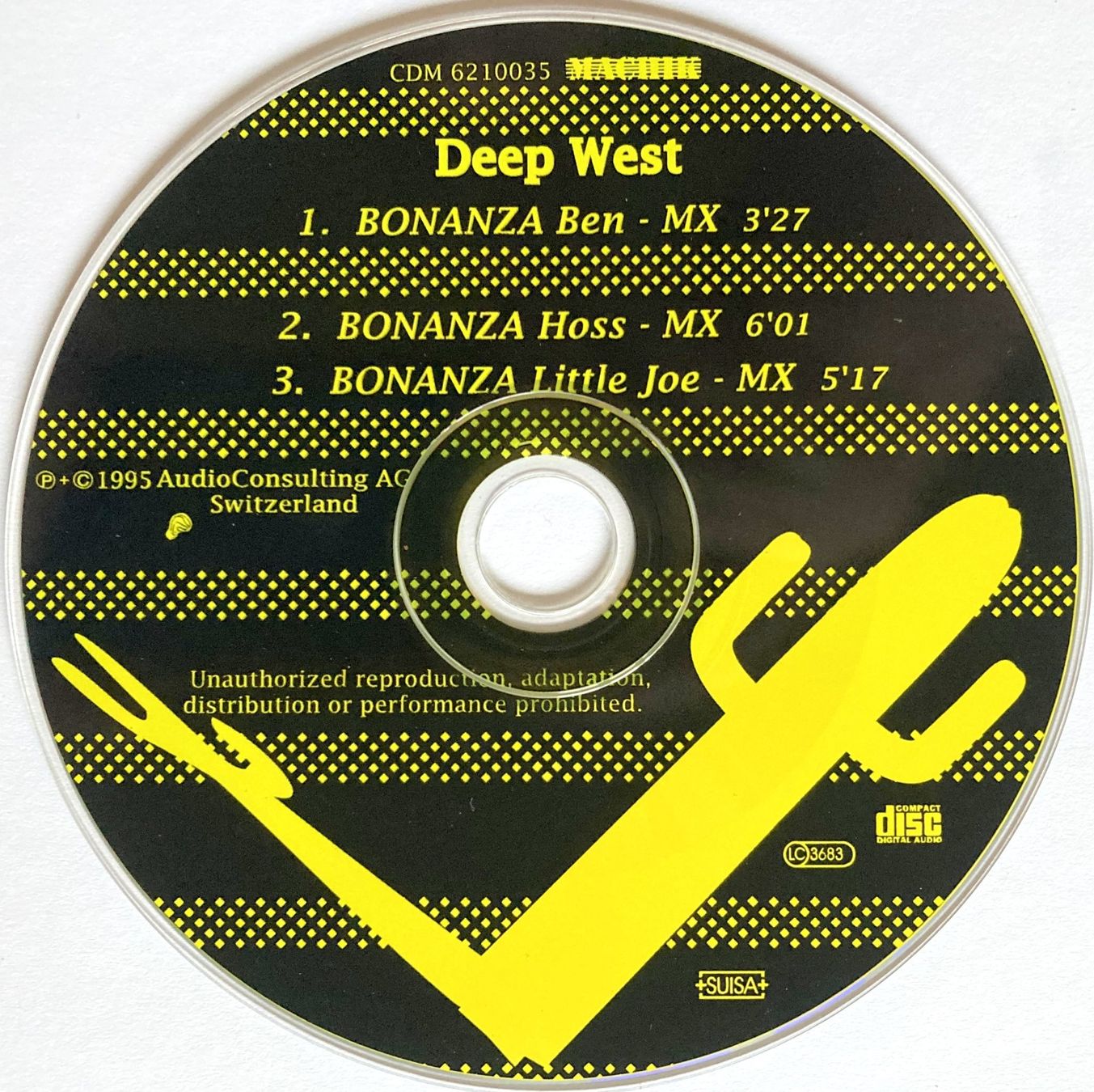 CD: DEEP WEST - BONANZA – Usato da Bottens venduto da hotter-than-hell 2