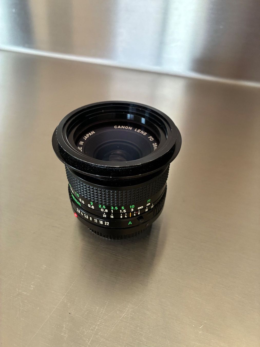 Canon Obiettivi: Canon FD 28mm 1:2.8 – Usato da Wäldi venduto da 1491Dominik