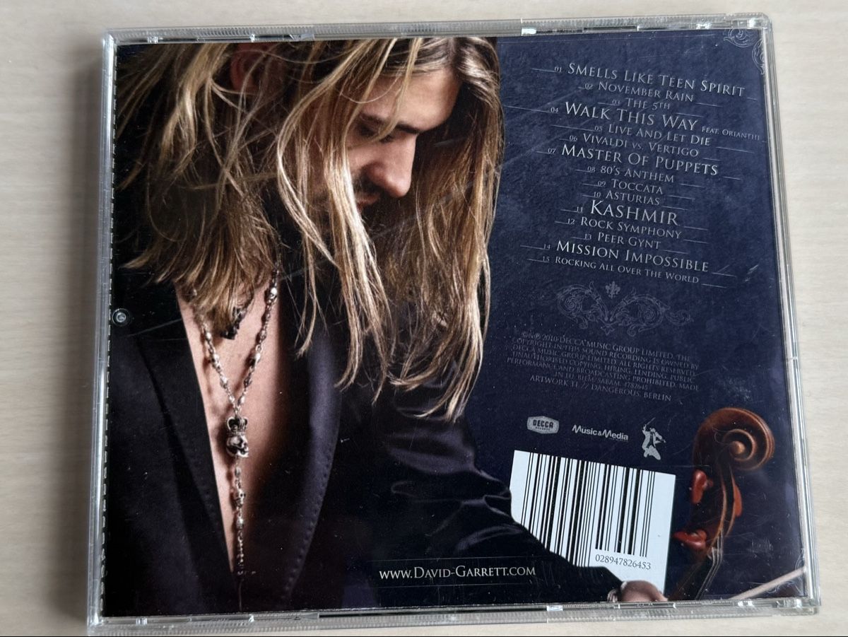 CDs: David Garrett - Rock Symphonies - CD – Gebraucht aus Oberried Brienz von Chyara 1