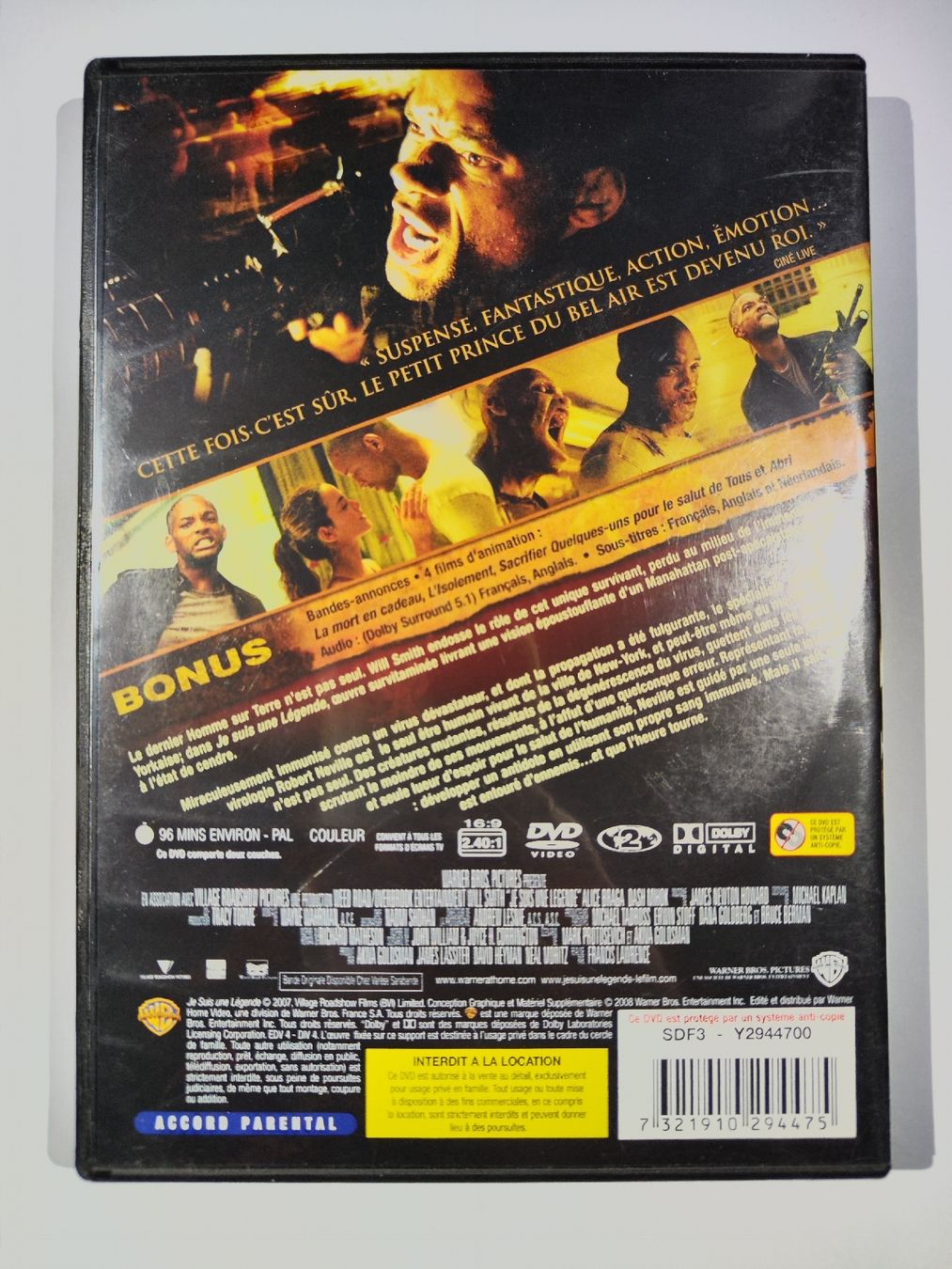 Tutti i DVDs: DVD - Je suis une légende – Usato da Commugny venduto da Teksen 1
