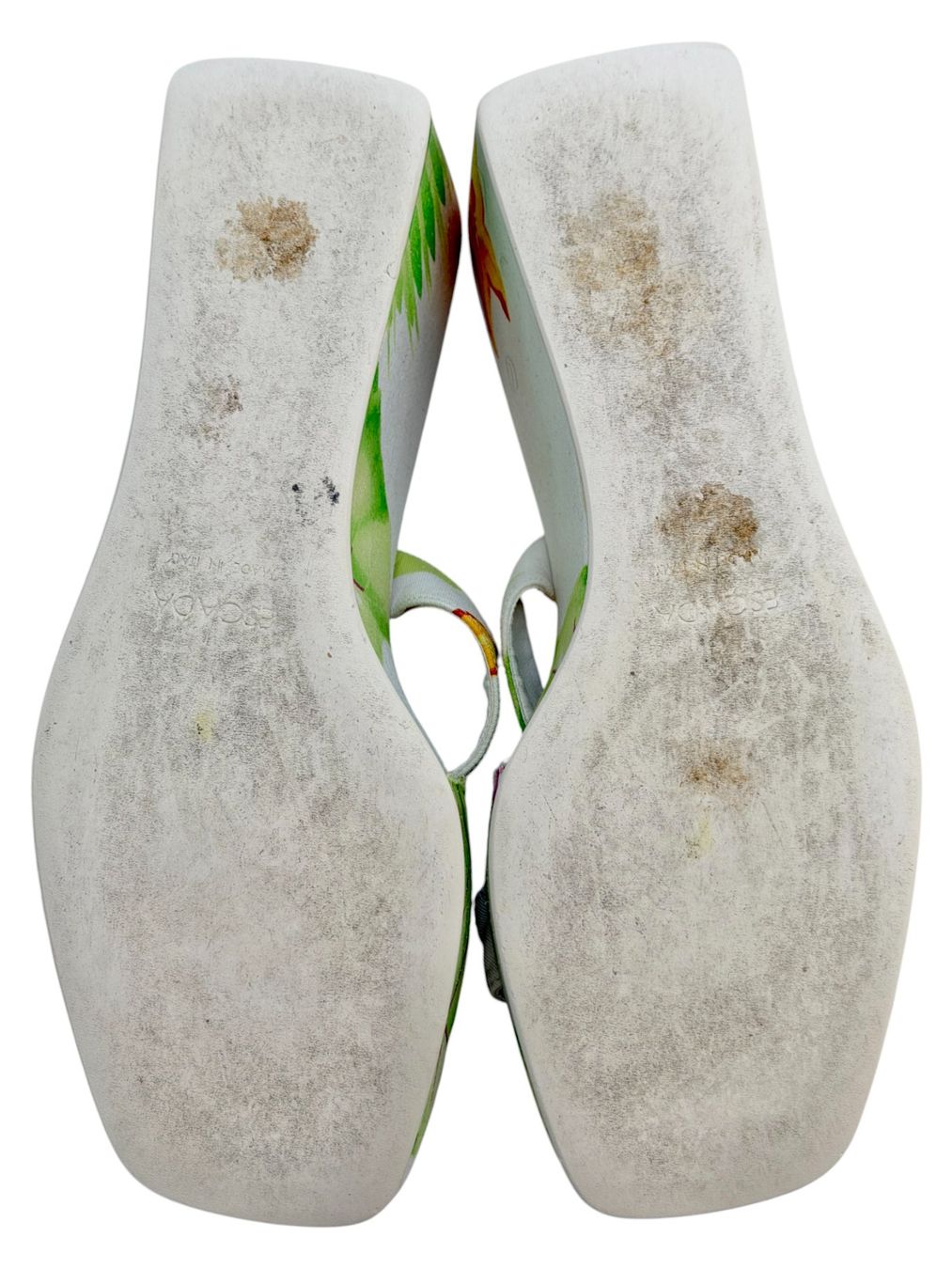 Escada Scarpe da donna: Sandales compensées de plage ESCADA. Pointure 36.5 – Usato da Cossonay-Ville venduto da PatineDuTemps 9