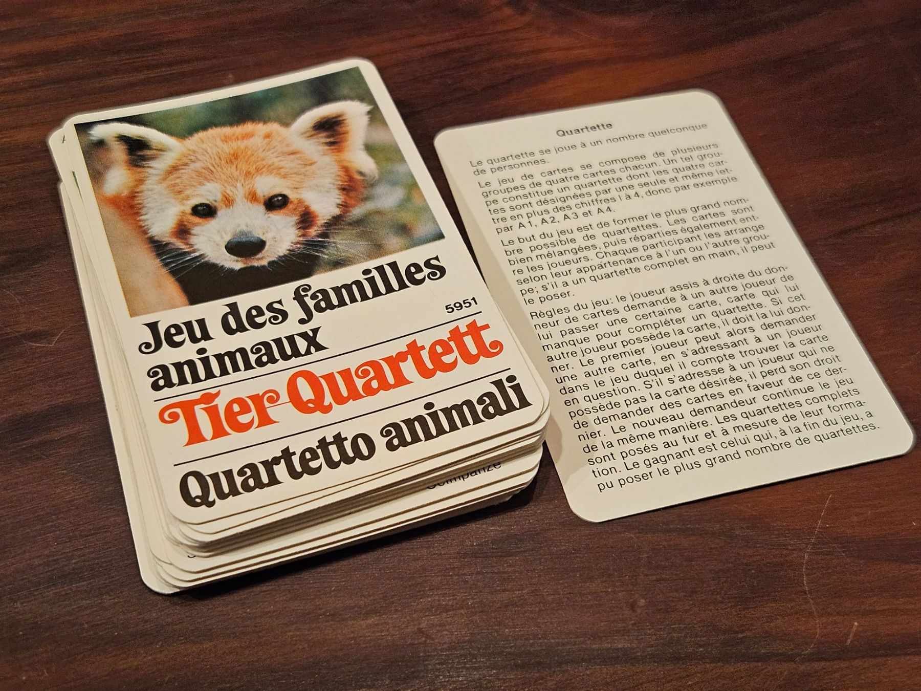 Giochi: Altes Tier Quartett Nr. 5951 – Nuovo (secondo la descrizione) da Maseltrangen venduto da Chrusli7 4