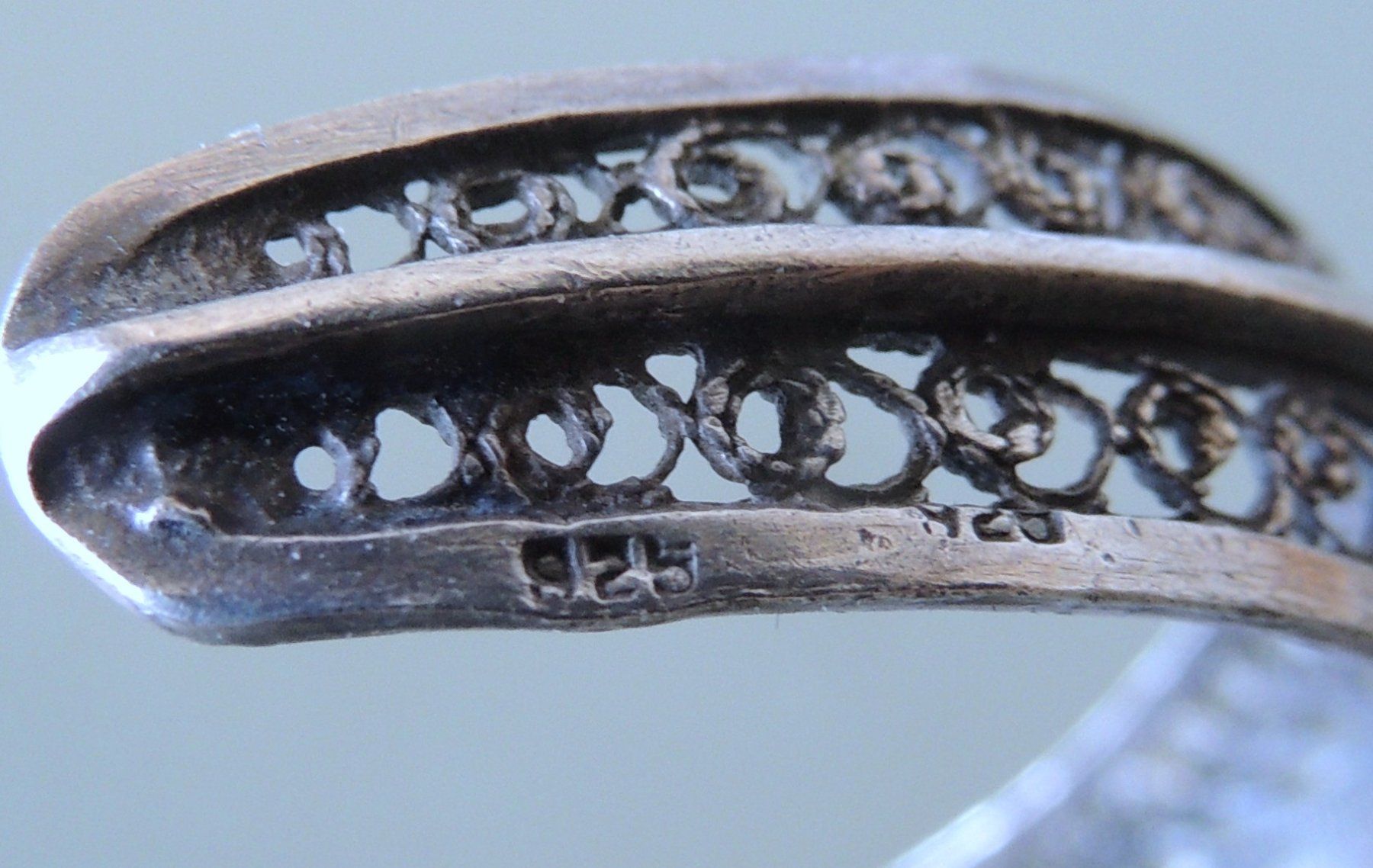 Armbänder & -reifen: Chrysokoll Silber 925 Armspange – Gebraucht aus Waldenburg von schaller707 7