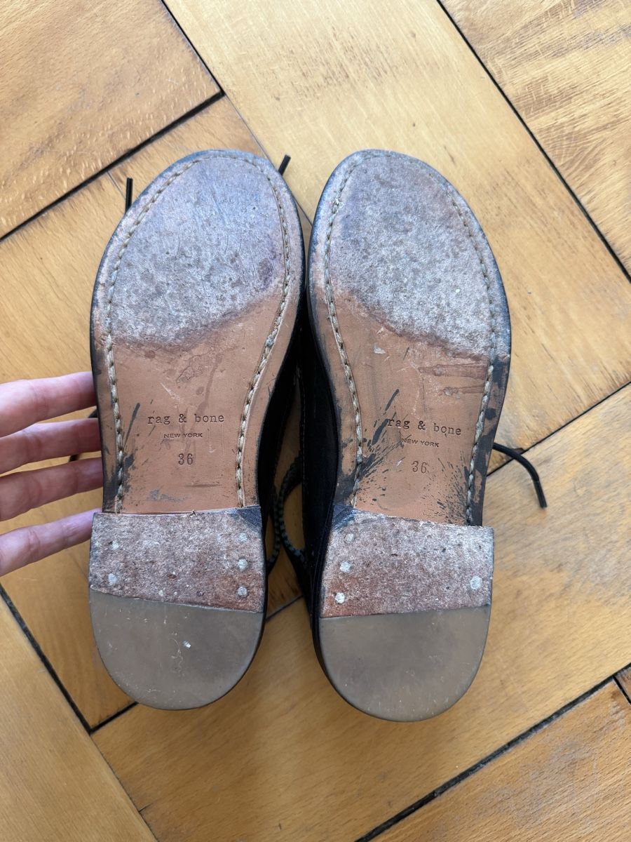Damenschuhe: Rag & Bone schwarze Lederschuhe, Gr 36 – Gebraucht aus Kriens von tam_l8v2 3