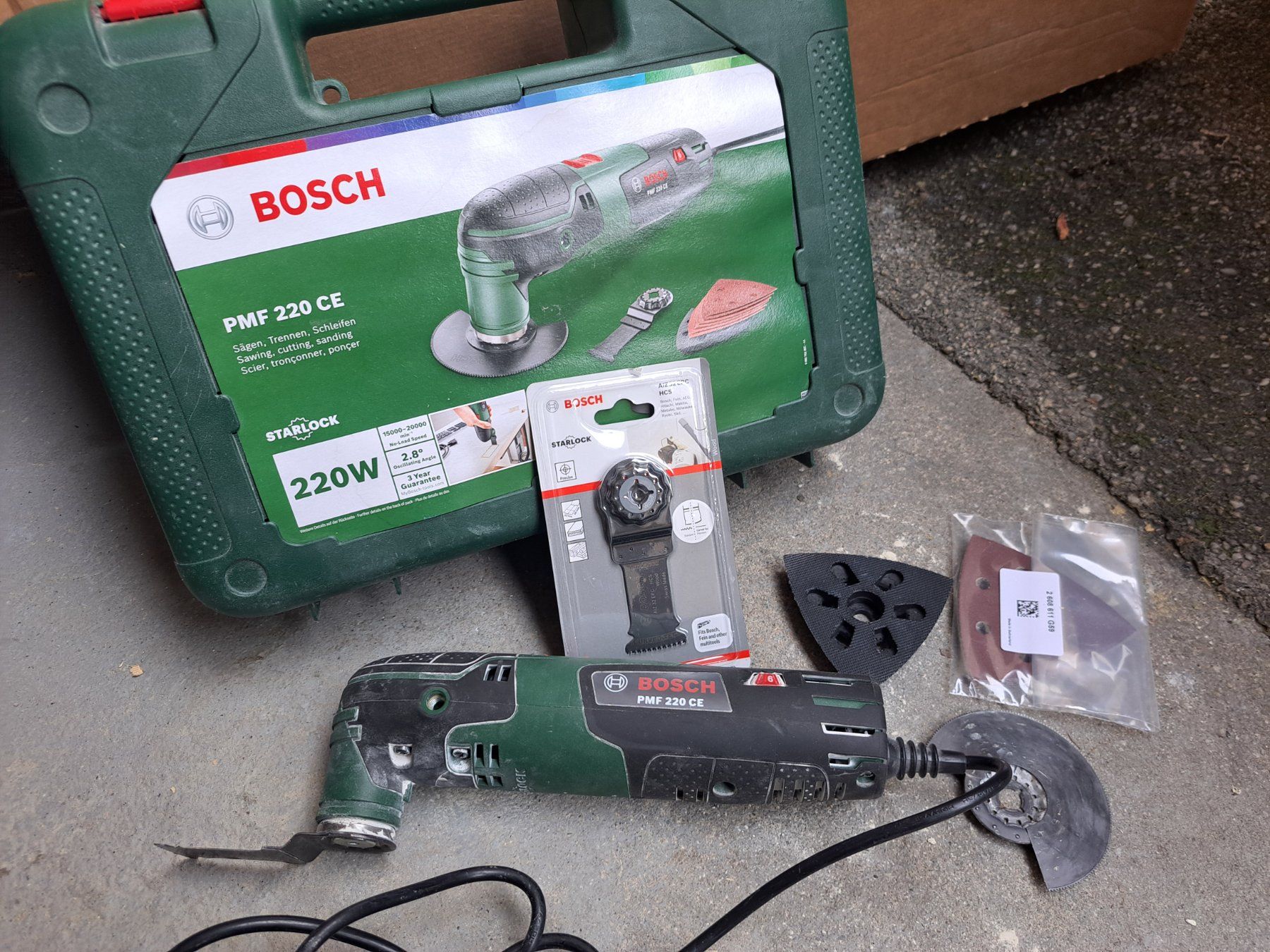 Bosch Alle Werkzeuge: Bosch Multitool – Gebraucht aus Pfaffnau von Holzziger