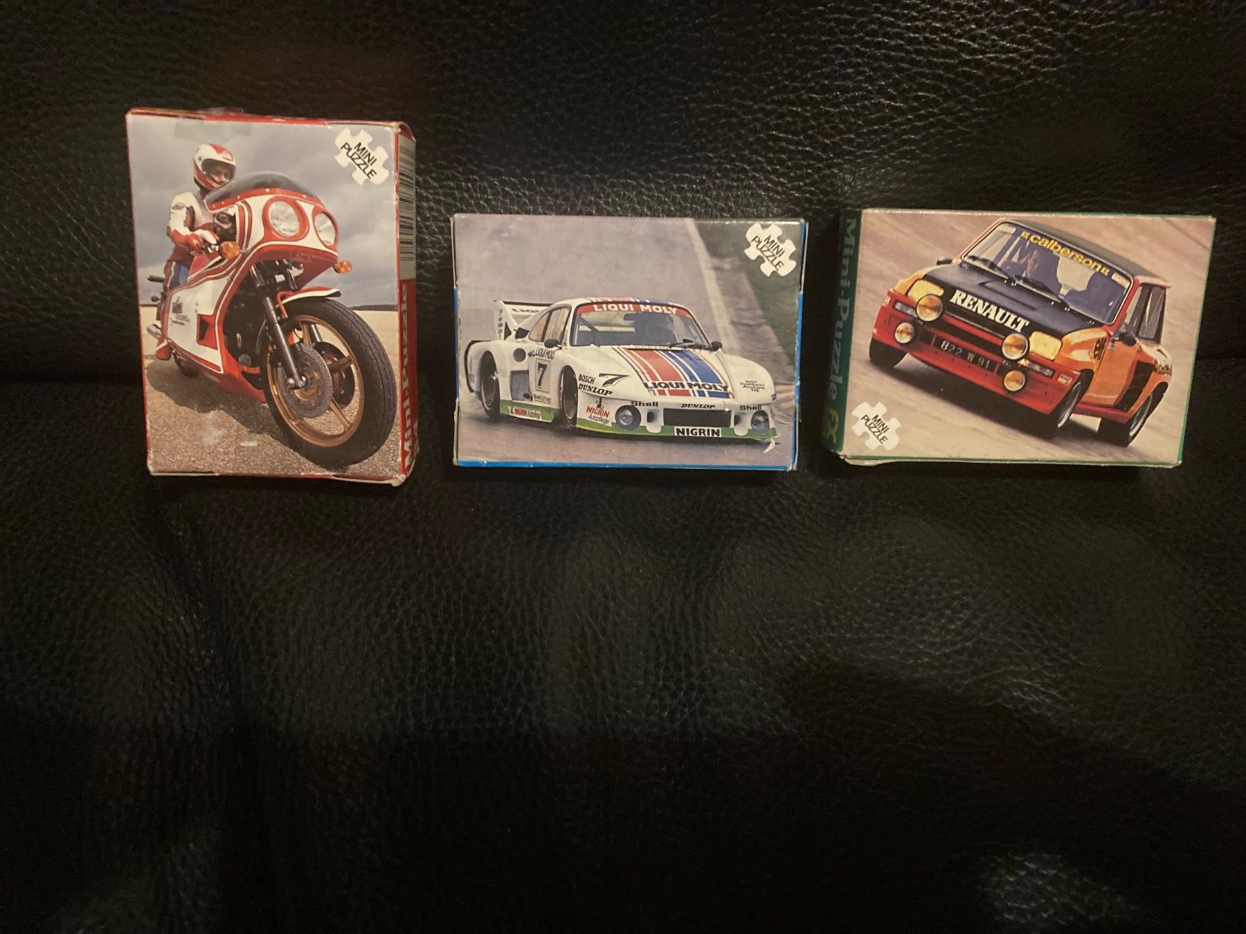 Puzzle: Mini Puzzle Oldtimer, 3er Set, Auto, Motorrad, Vintage – Usato da Bern venduto da TotheMoonnn