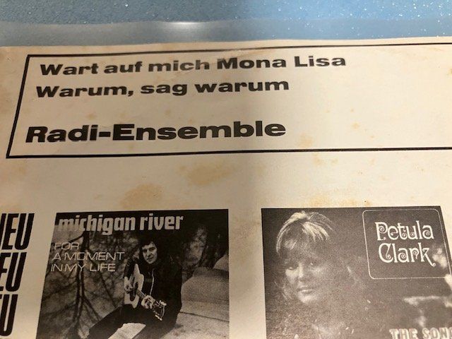 Dischi in vinile: Radi-Ensemble – Usato da Aarwangen venduto da Jukebox3 3
