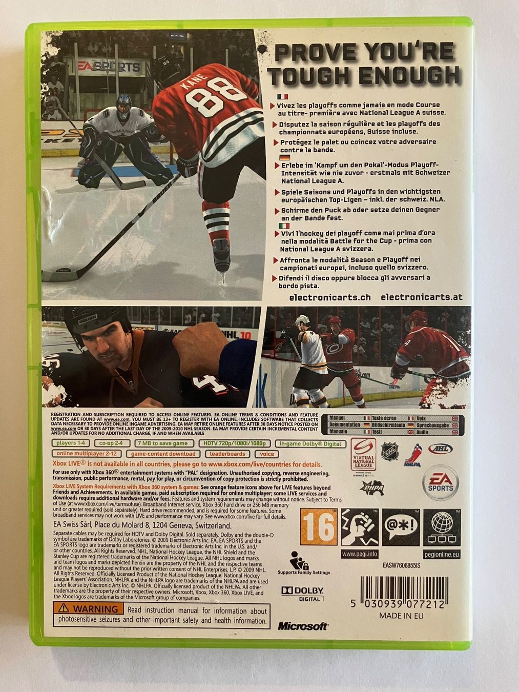 Microsoft Giochi: NHL 10 – 360 – Usato da Ecublens VD venduto da Lenordique 1