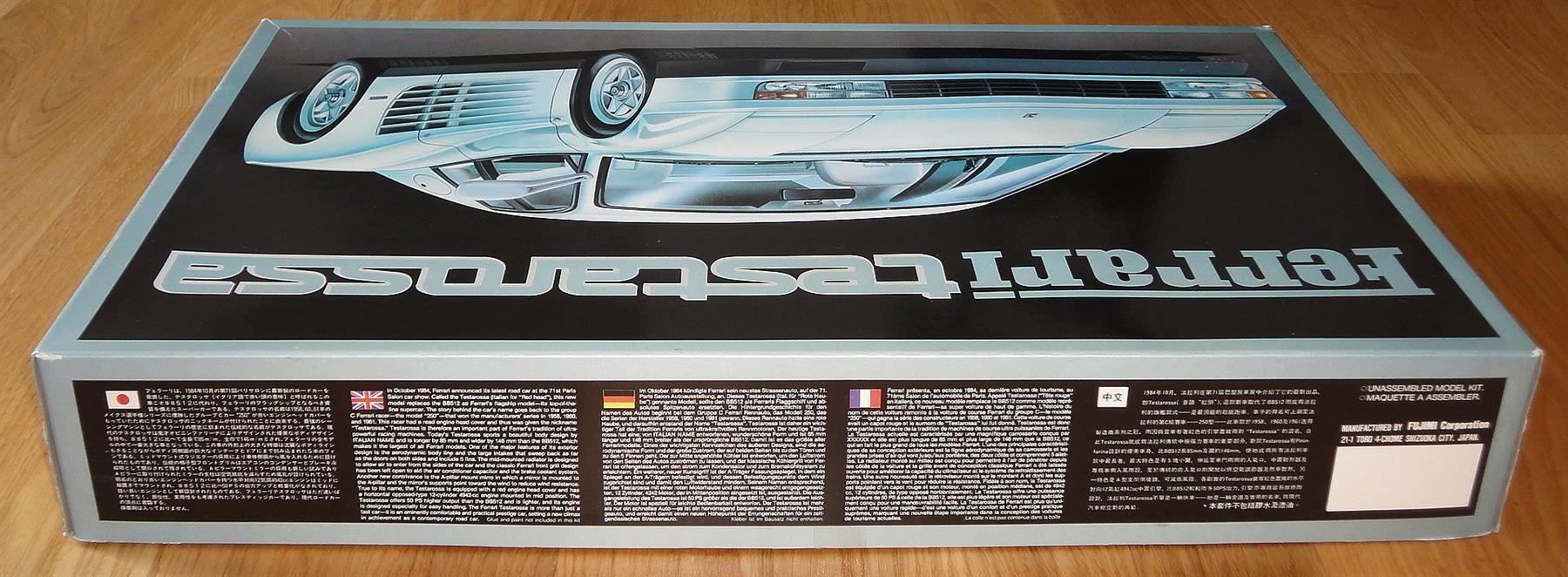 Kit di modellismo & Modellini statici: FUJIMI FERRARI TESTAROSSA WHITE 1:16 – Nuovo (secondo la descrizione) da Frümsen venduto da Malibu69 9