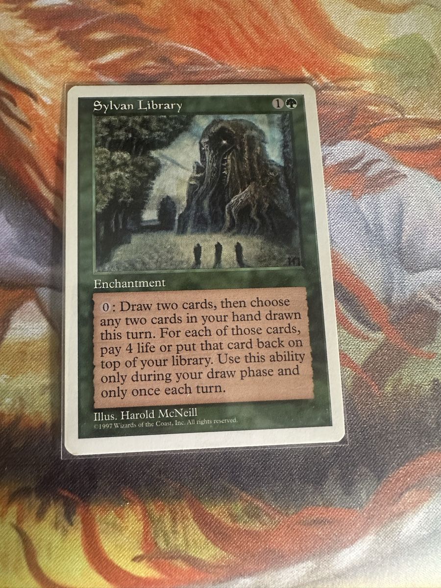 Magic The Gathering Carte collezionabili: Sylvan Library ab 1.- – Nuovo (secondo la descrizione) da Ringgenberg BE venduto da gemkeeper
