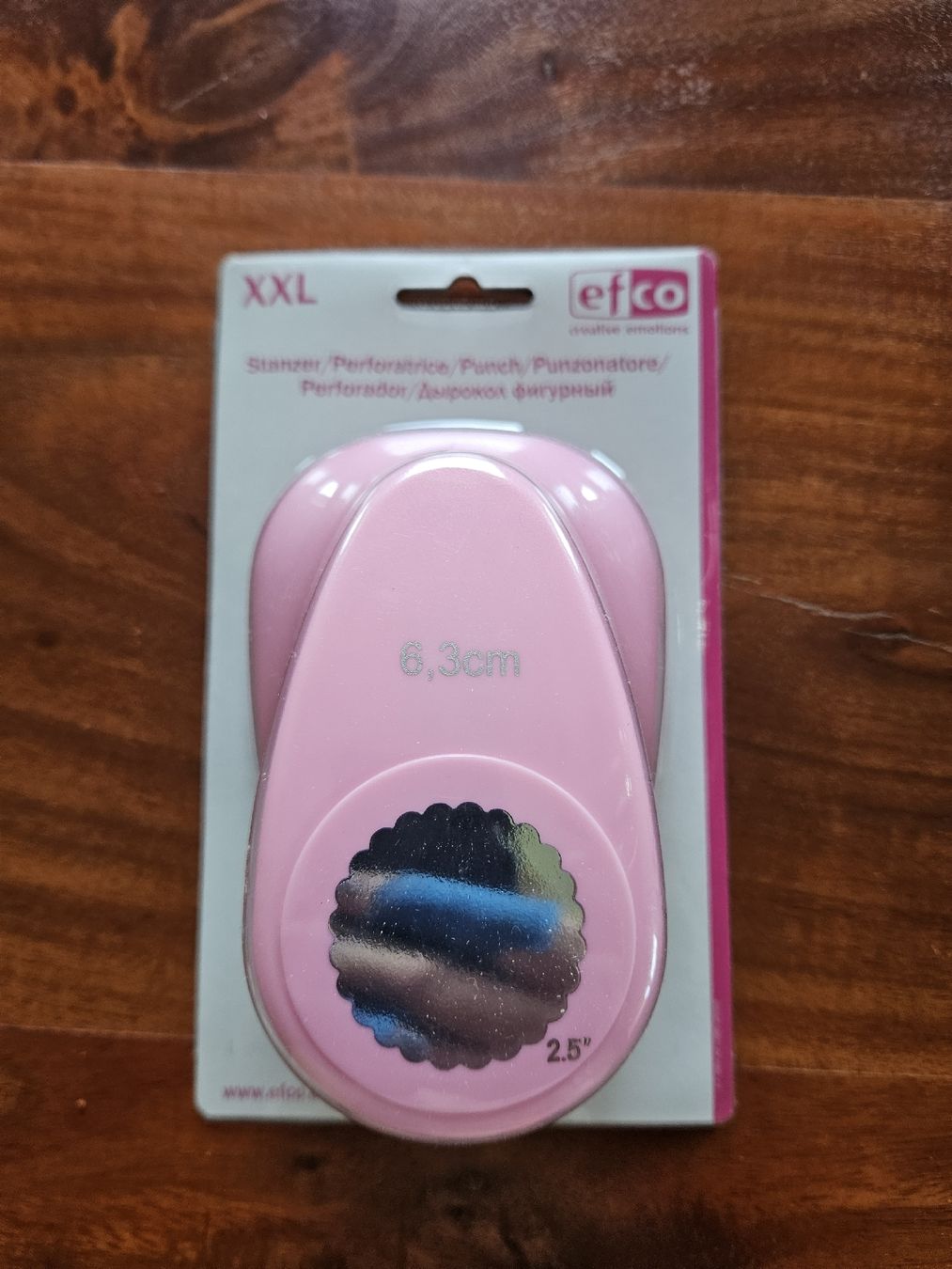 Kit bricolage: Stanzer Motiv Kreis mit Wellen Efco – Nuovo e nell'imballaggio originale da Hergiswil LU venduto da val_58nl