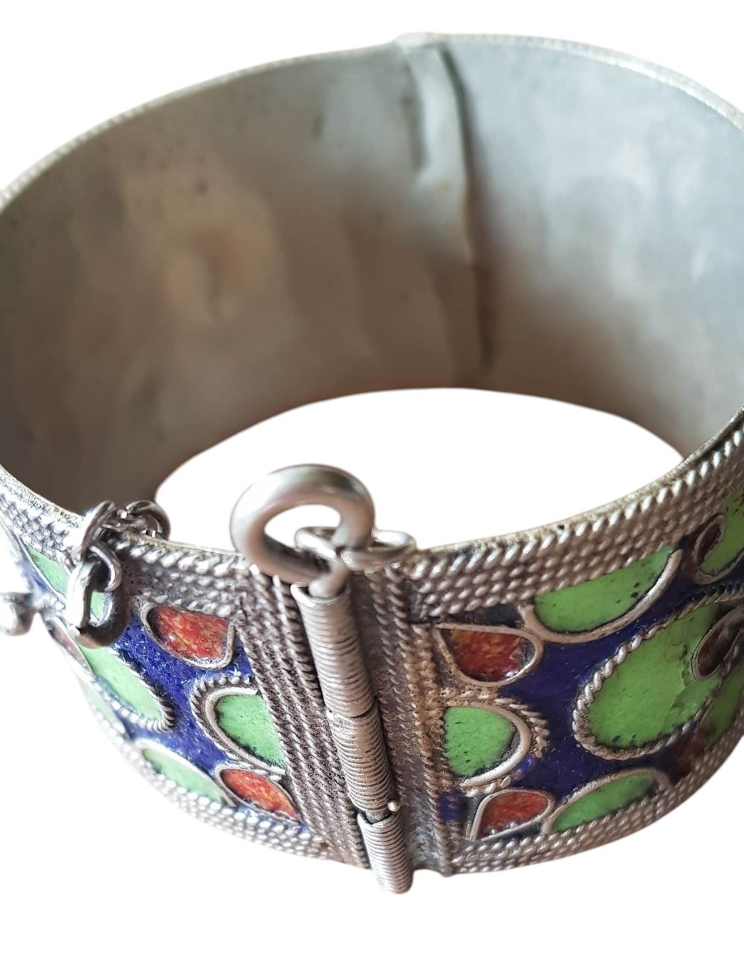 Bracciali & Braccialetti: Armreif Marokko Tuareg Cloisonné – Usato da Mörschwil venduto da antiksalon21 6