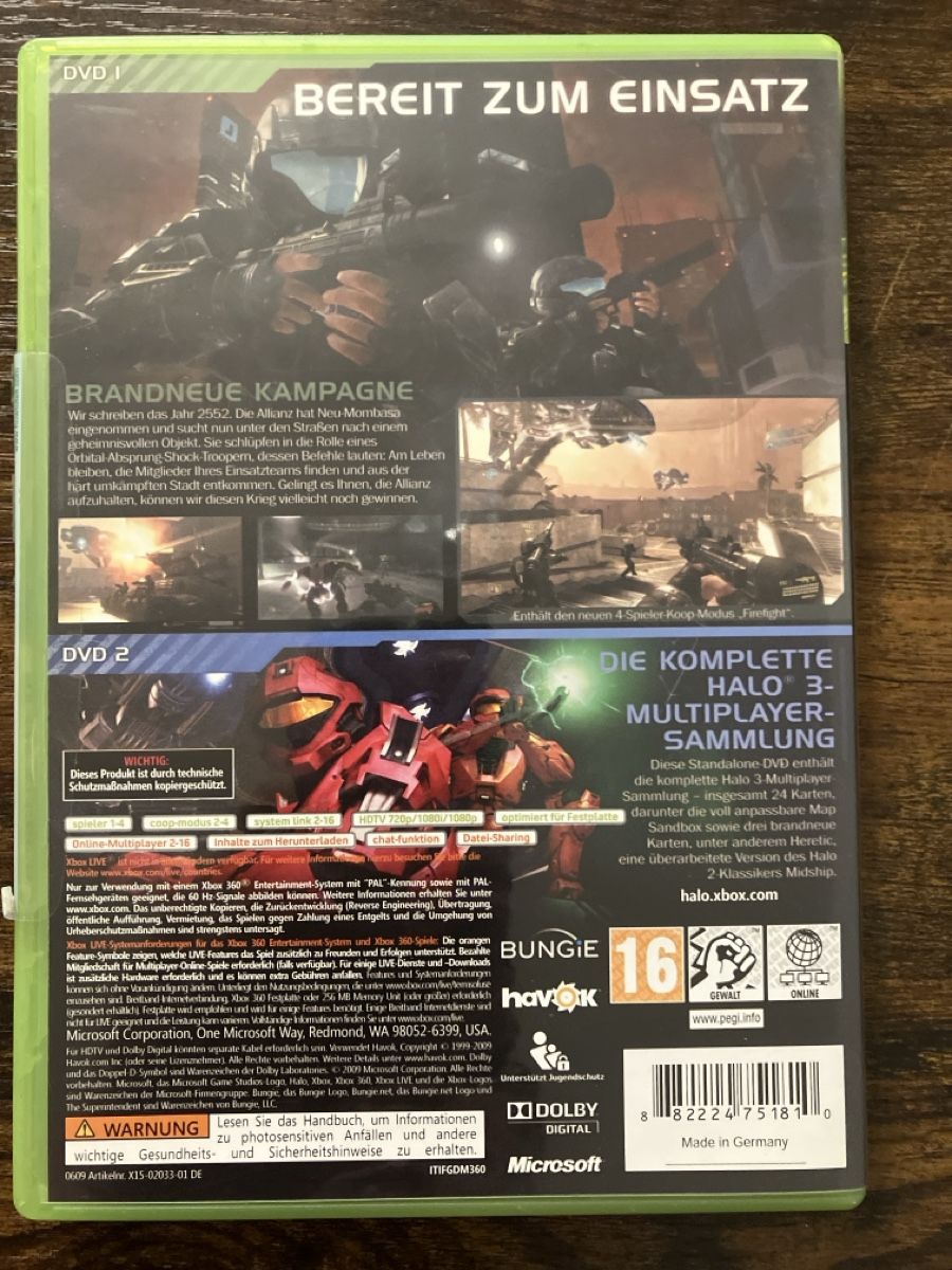 Microsoft Jeux: Halo 3: ODST – D'occasion à Glarus par Jhuber78 1