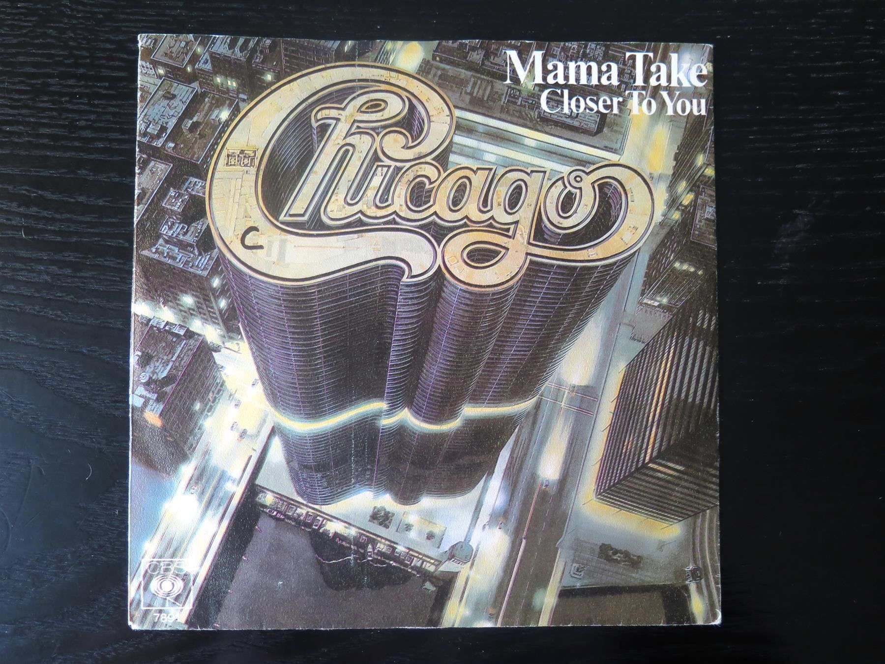 Schallplatten: (p) Single CHICAGO: Mama take, 1979 – Gebraucht aus Bern von Balzamico