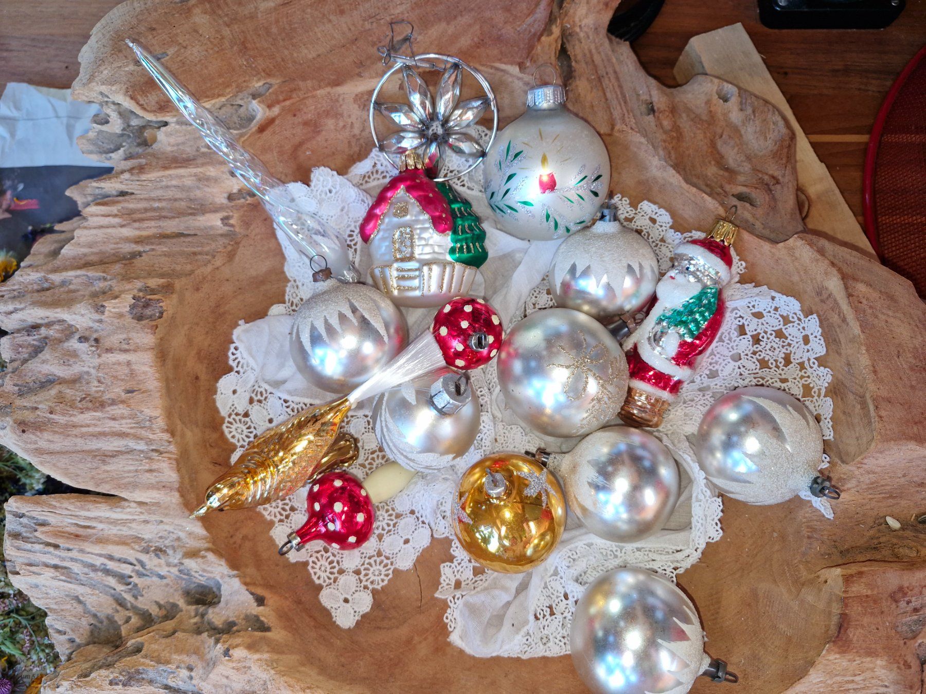 Toutes les décorations: alter Christbaumschmuck – D'occasion à Guarda par rue_bpd7 1