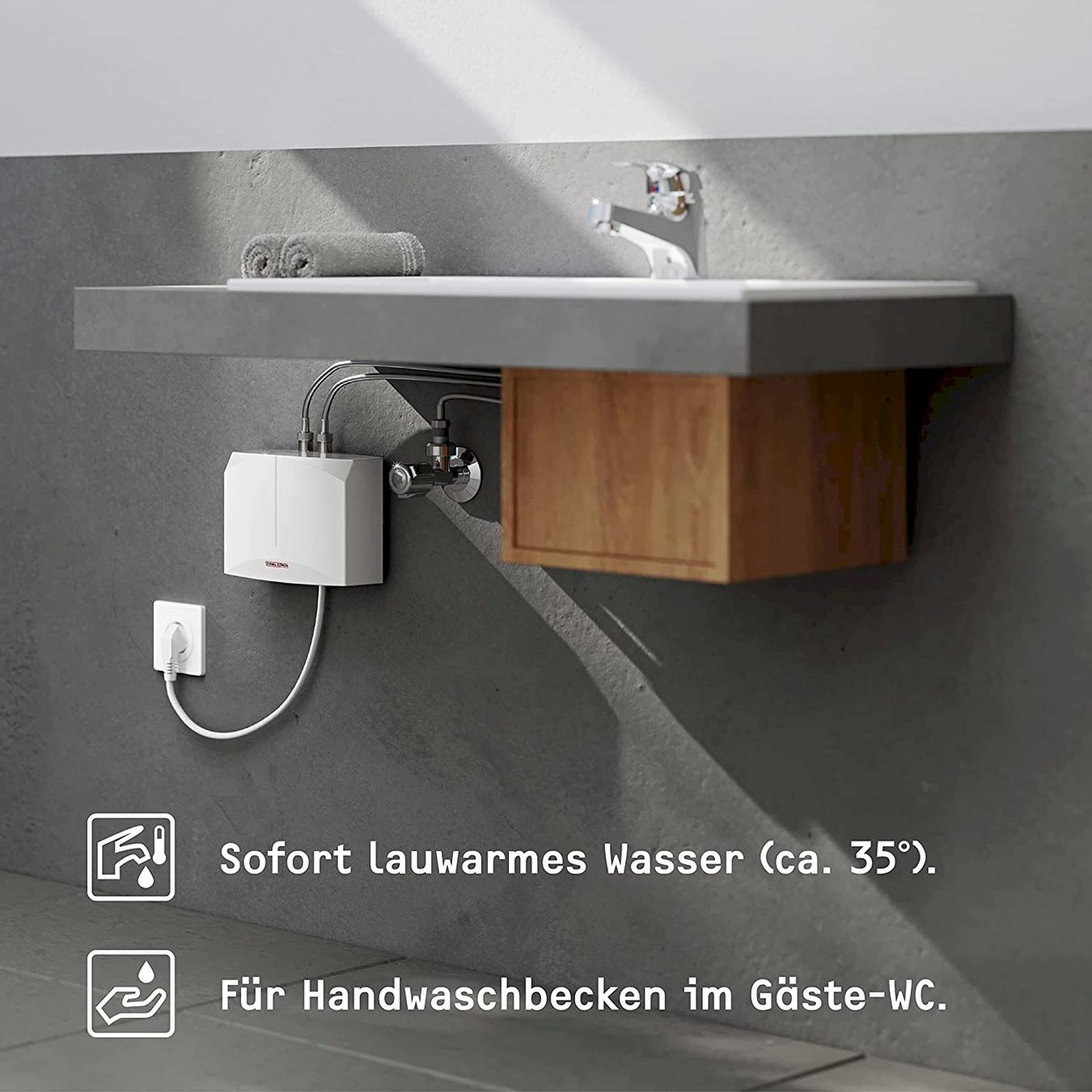 Sanitari: Stiebel Eltron Durchlauferhitzer DHM 3 – Nuovo e nell'imballaggio originale da Bottighofen venduto da zaap 1