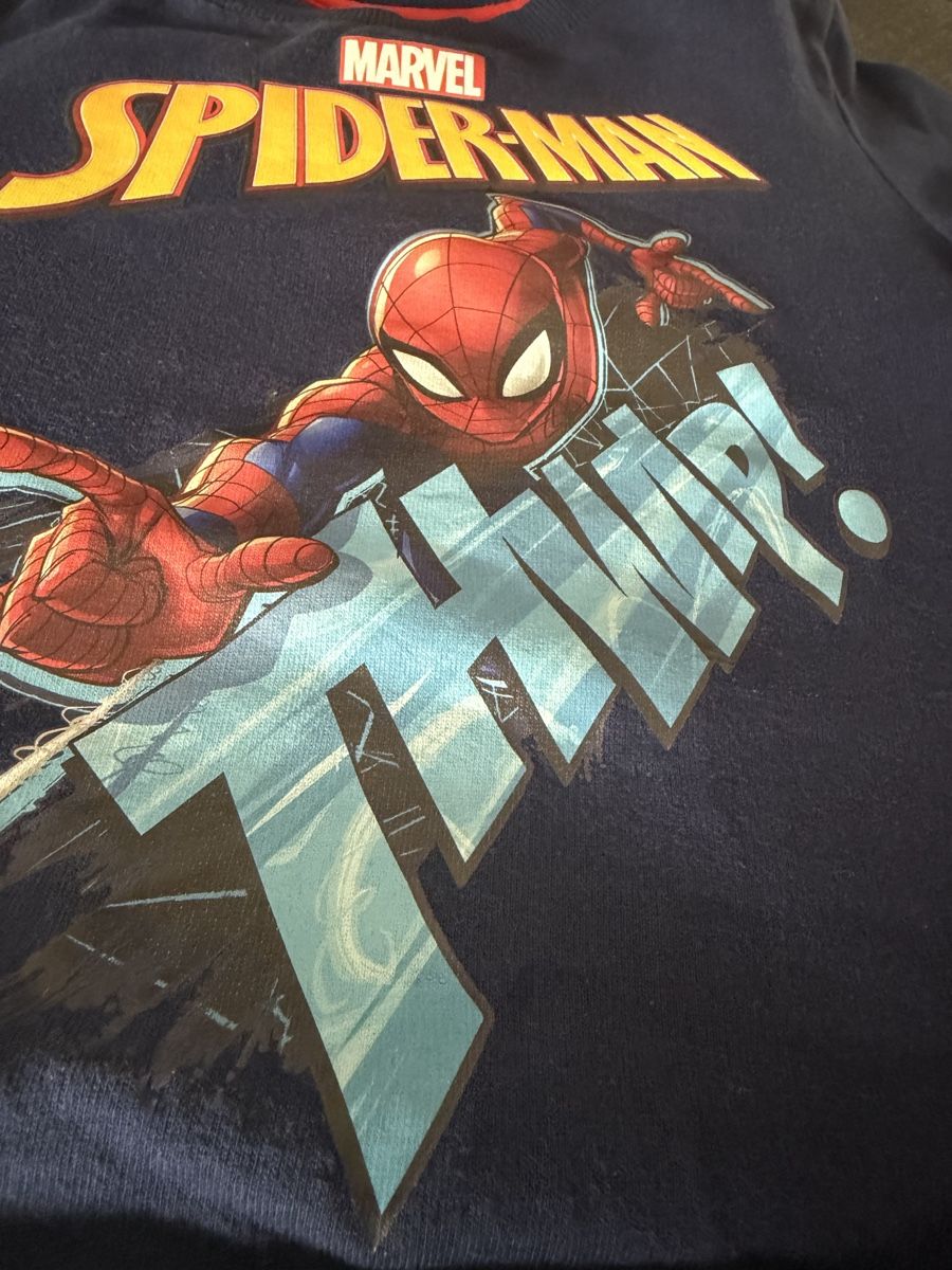 Maglioni & Felpe: Marvel Spider-Man Pullover Sweatshirt Gr. 110 Dunkelblau – Nuovo (secondo la descrizione) da Glattpark(Opfikon) venduto da neu_z6sm 2