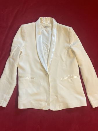 Blazer La Petite Francaise weiss Grösse 38 guter Zustand