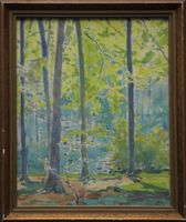 Ententeich Grosser Bremgartenwald Bern monogr. datiert 1926