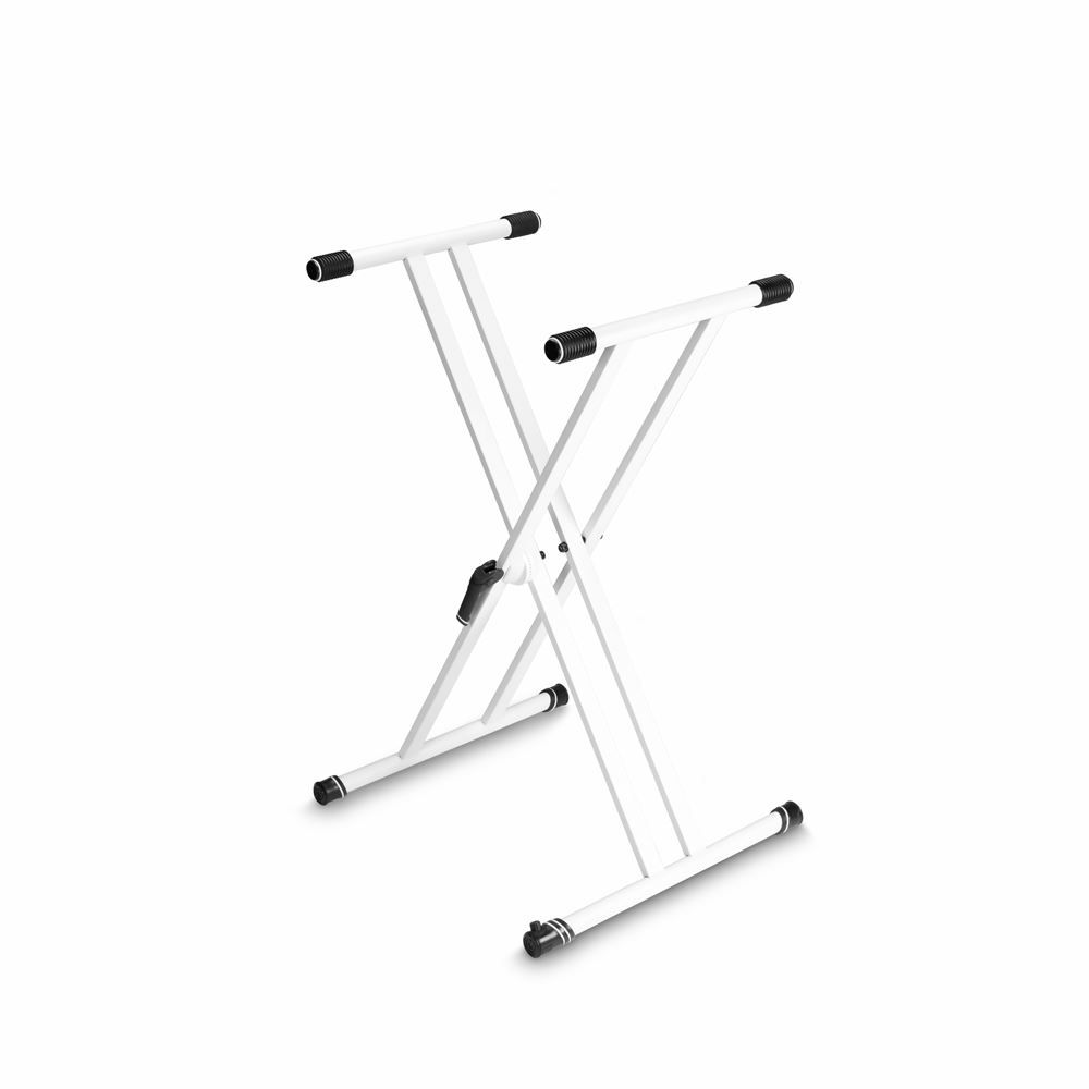Supporti per strumenti musicali & leggii: KSX 2 W - Keyboardstativ X-Form, Weiß – Nuovo e nell'imballaggio originale da Däniken SO venduto da Profog1