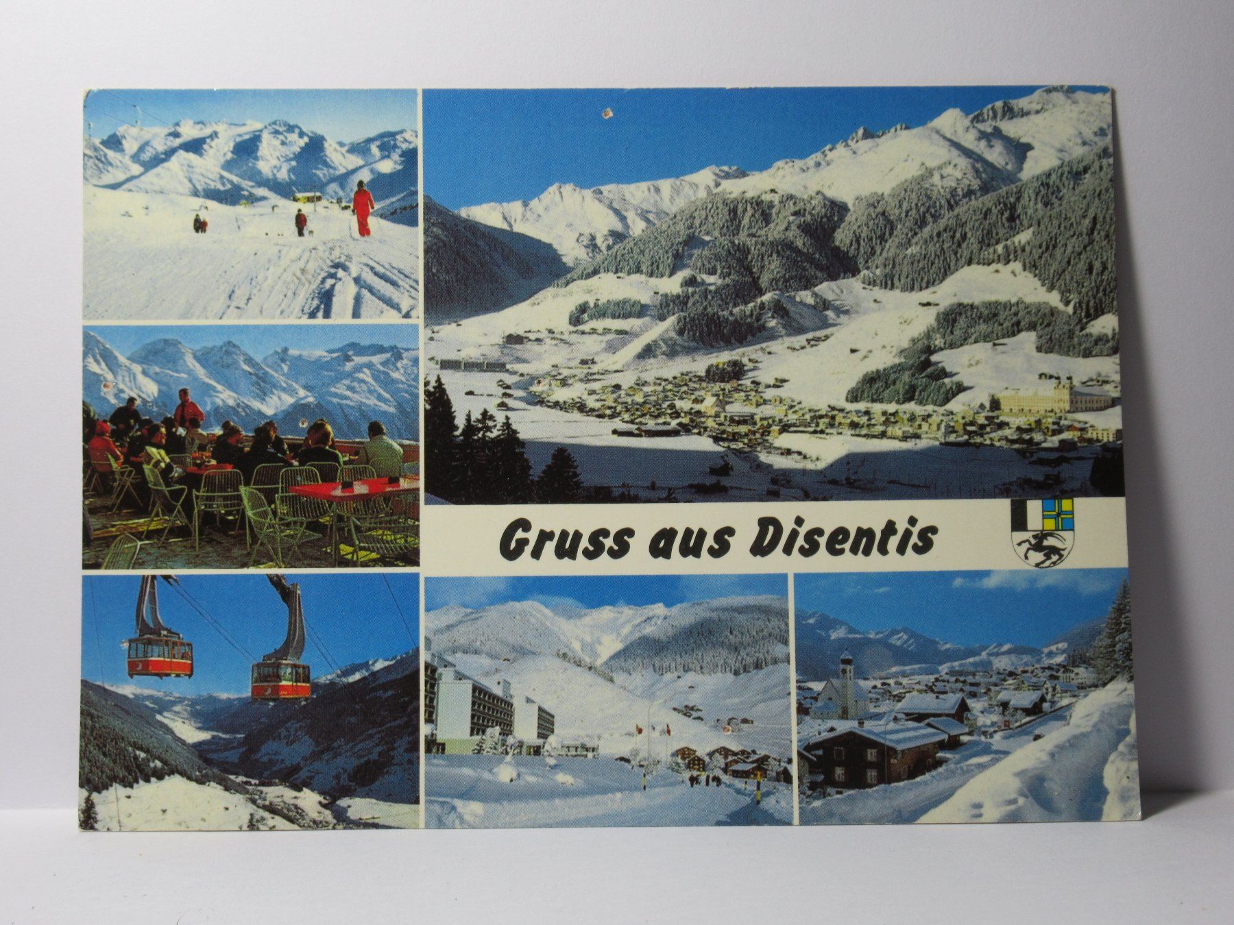 Cartoline postali: Gruss aus Disentis – Usato da Grenchen venduto da frechri