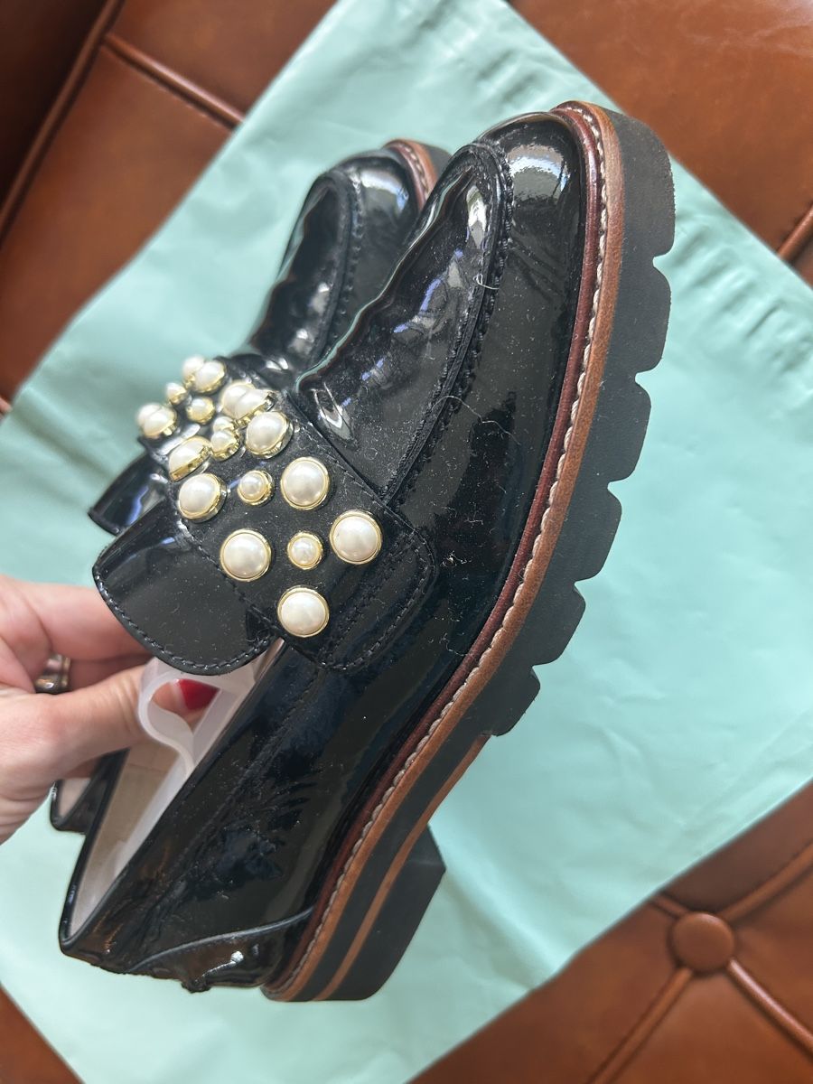 Stuart Weitzman Scarpe da donna: Stuart Weitzman loafers, pearl detail, sizeEU36 – Usato da Zug venduto da day_9ph6 1