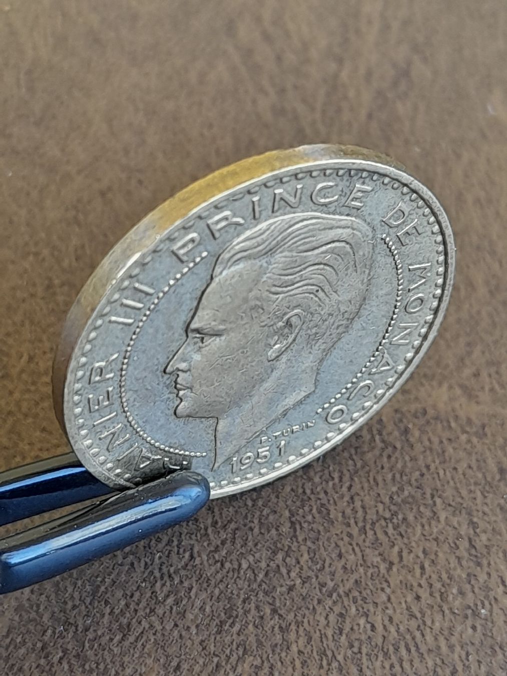 Toutes les monnaies: Monaco 20 Francs 1951 Rainier III – D'occasion à Basel par Basel_20 6