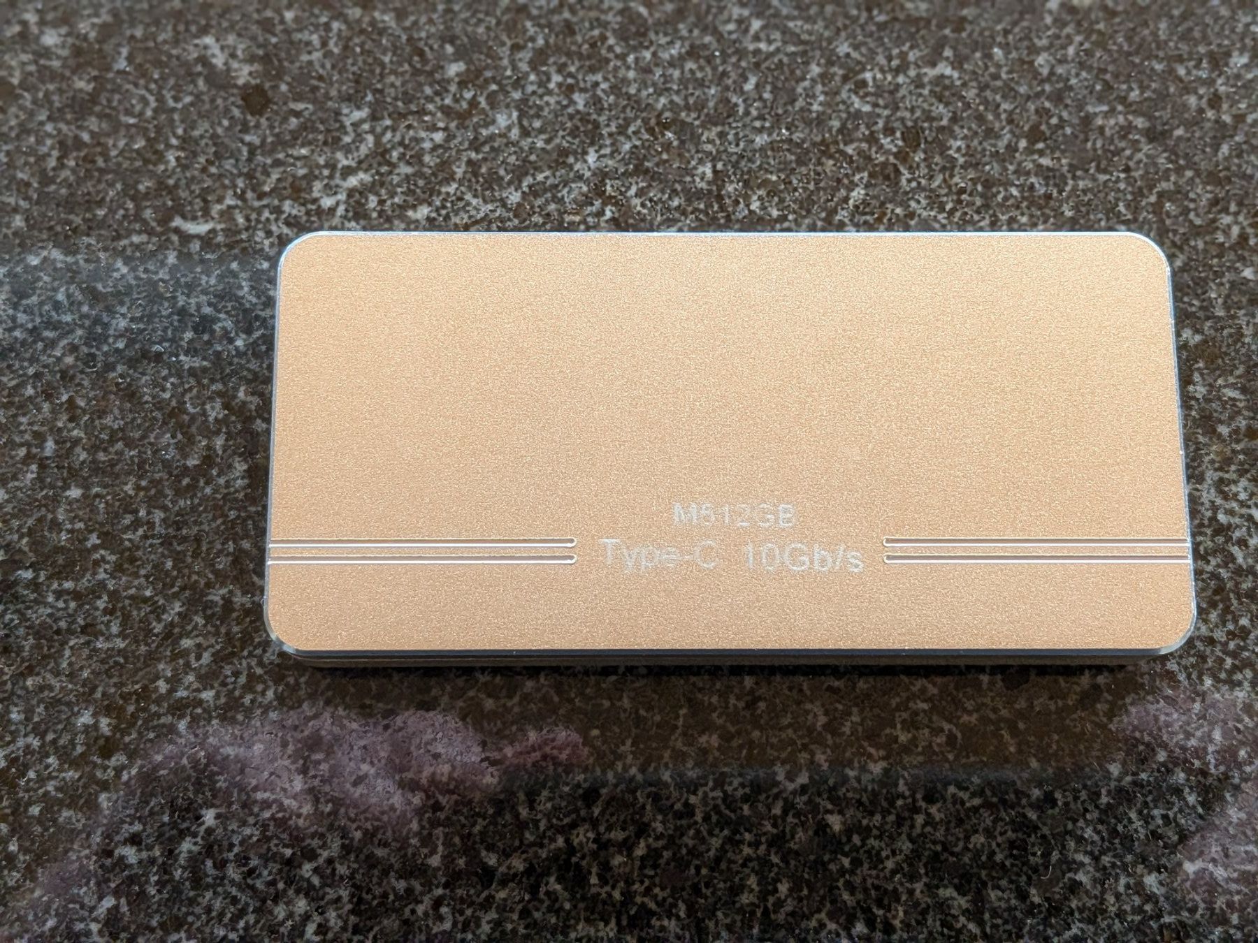 KingSpec Z1 512GB External Portable SSD, USB-C - neuwertig (Neu (gemäss ...