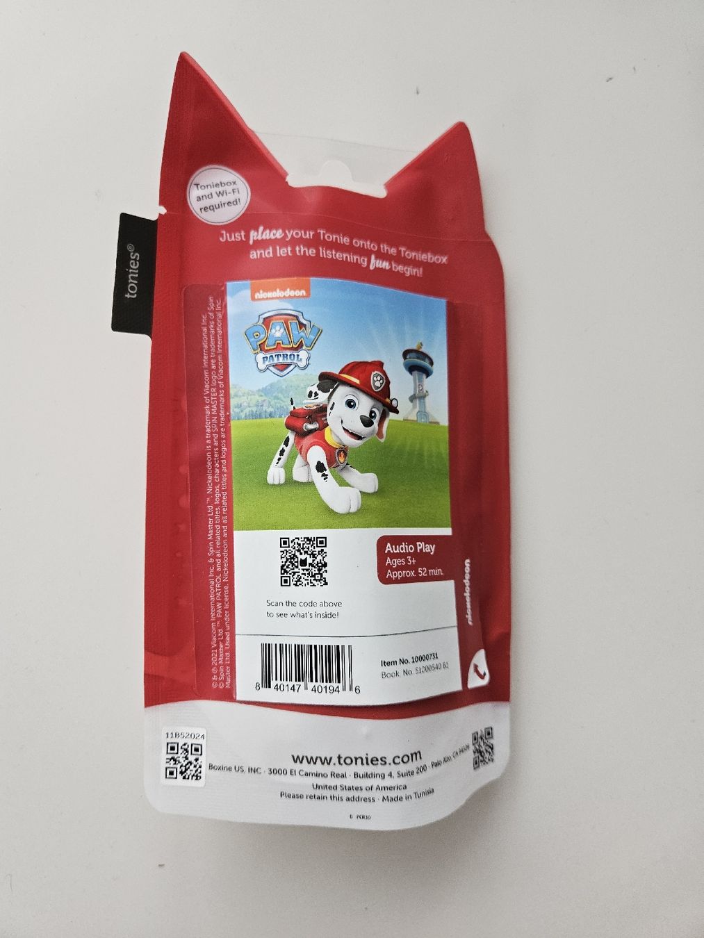 Hörbücher: Tonie "Paw Patrol Marshall" englisch – Neu und originalverpackt aus Hasle b. Burgdorf von mir_qk9d 1