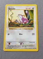 Pokemon, Base, Shadowless, Rattata