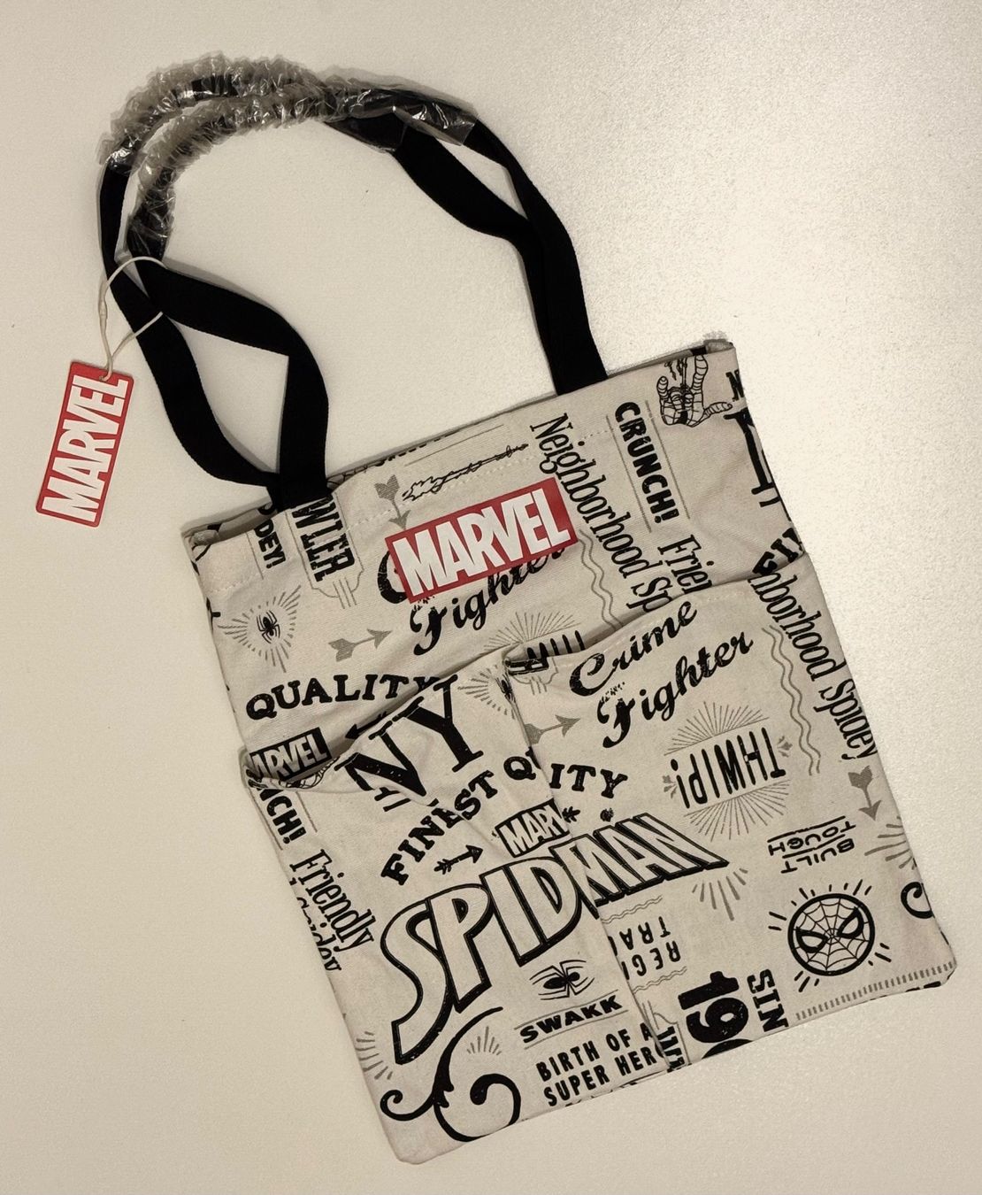 Taschen: Set MARVEL Miniso Tote Bag + Water Bottle 500ml – Neu und originalverpackt aus Genève von Murmurs 1