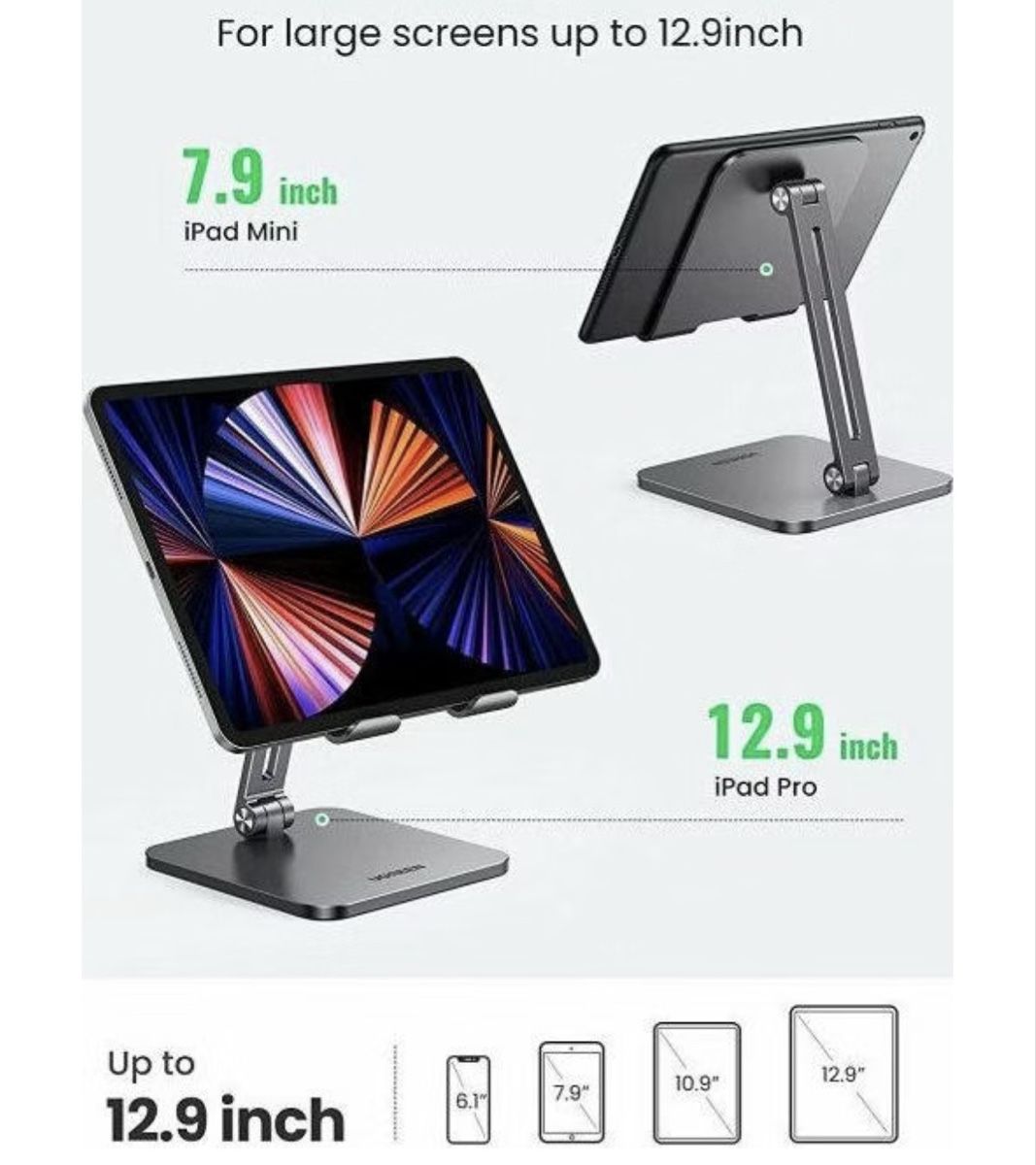 Ugreen Staffe: Ugreen LP134 Foldable Metal Tablet Stand – Nuovo (secondo la descrizione) da Wald ZH venduto da eli_y6cn 1