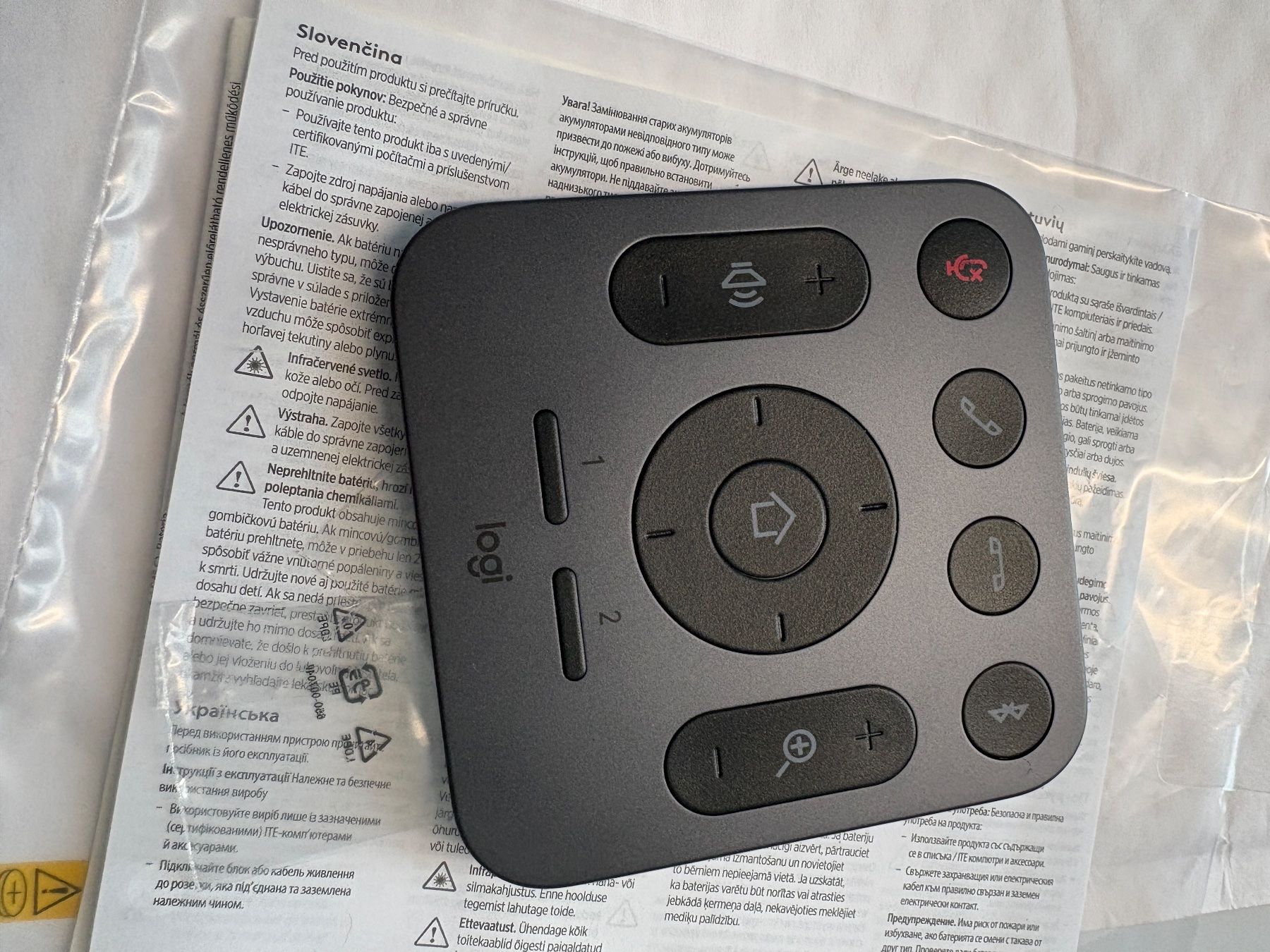 Logitech Altri Accessori: logitech meet up Fernbedienung NEU – Nuovo e nell'imballaggio originale da Hünenberg venduto da Semtexx
