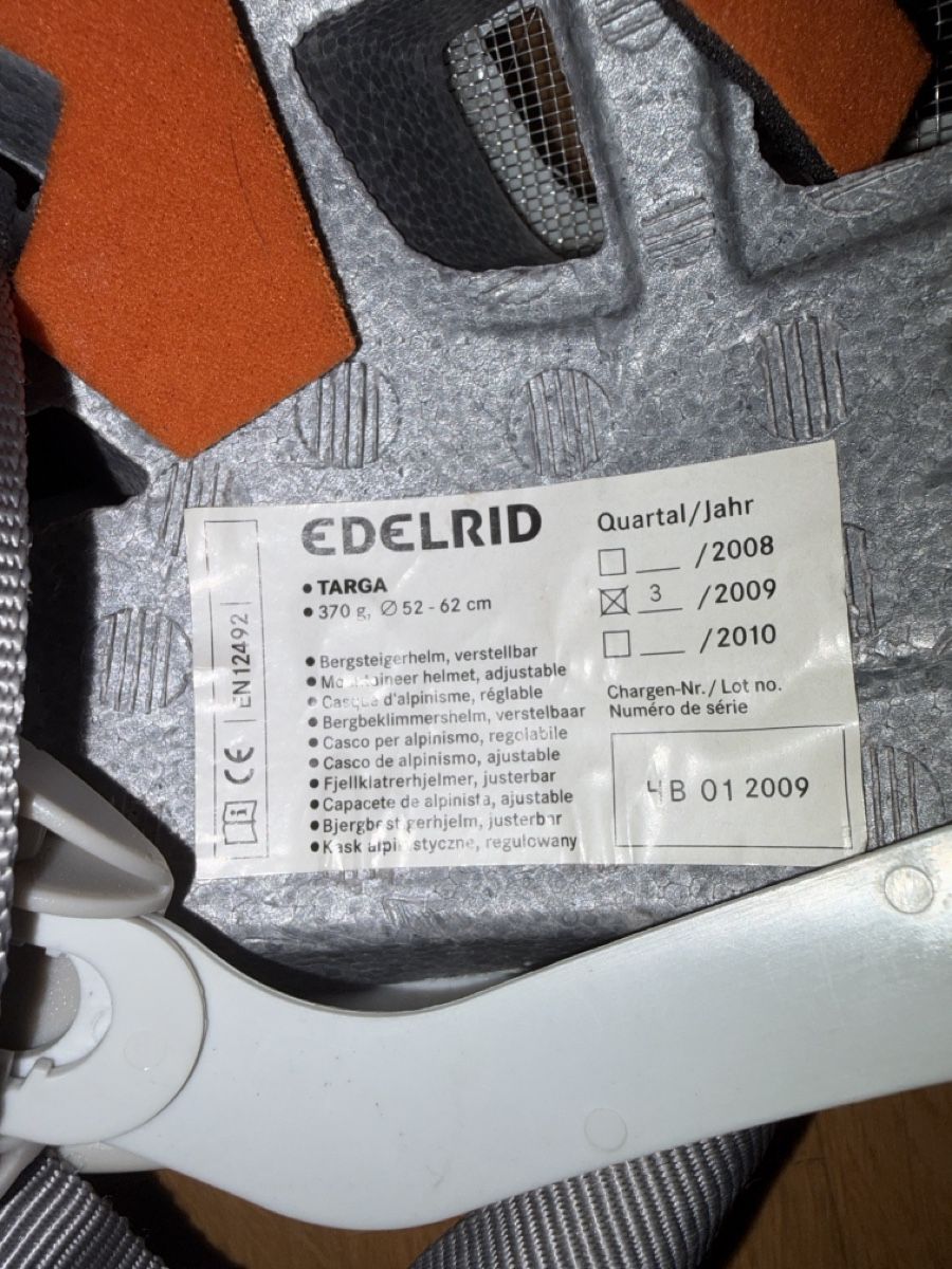 Edelrid Caschi: Kletterhelm – Usato da Toffen venduto da Winwin2022 2